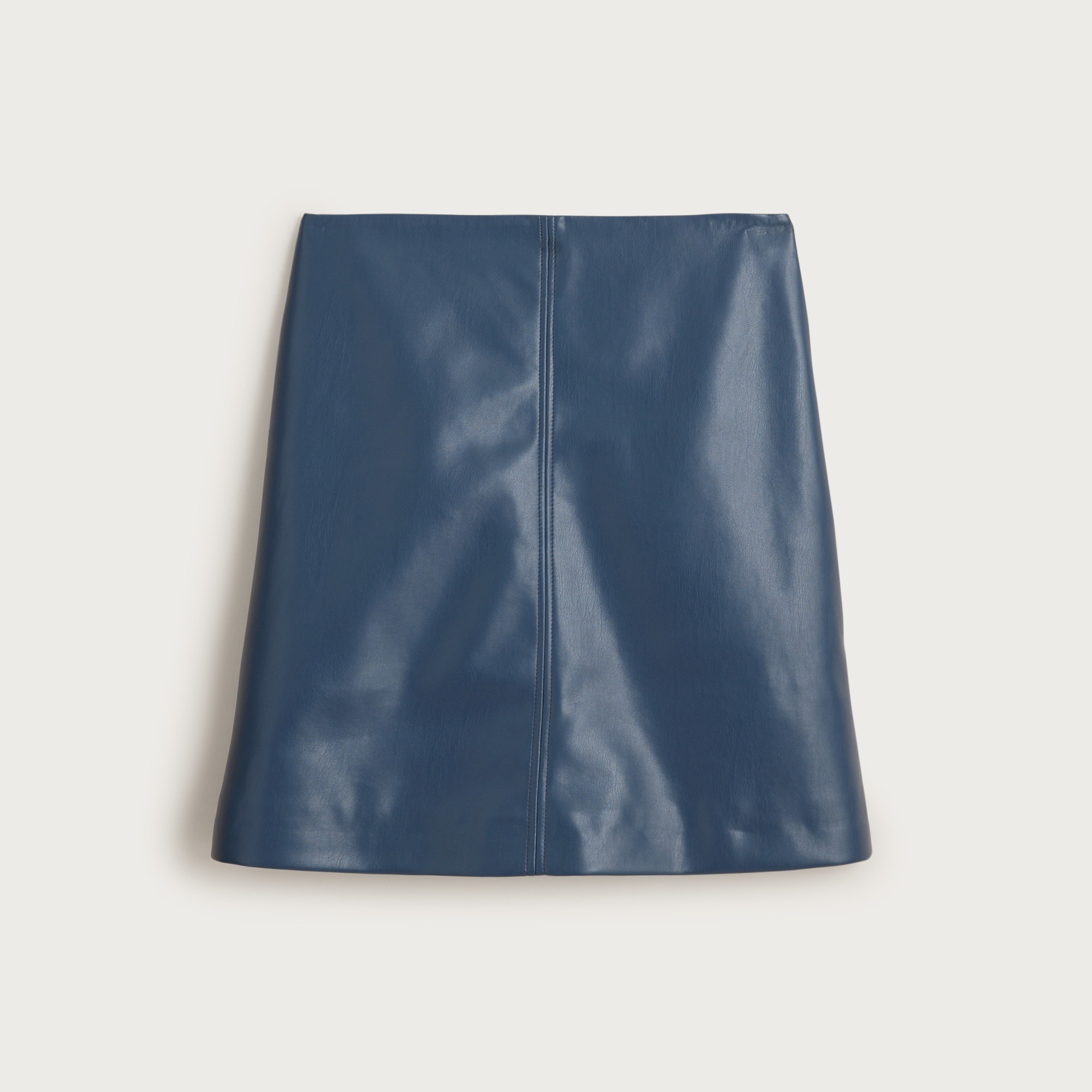 Fairfax skirt in faux leather