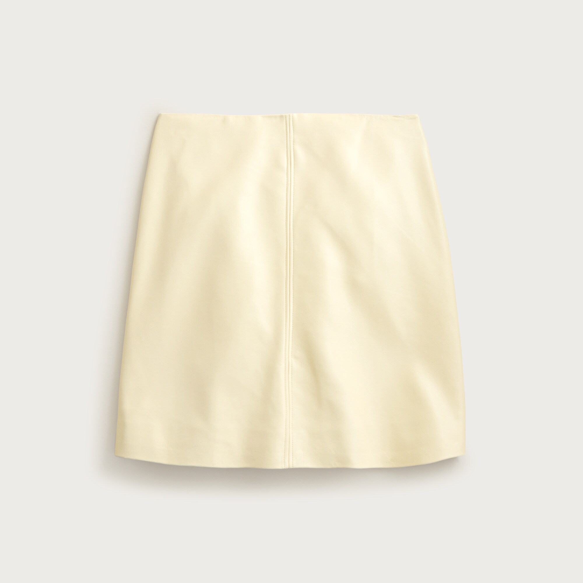 Fairfax skirt in faux leather