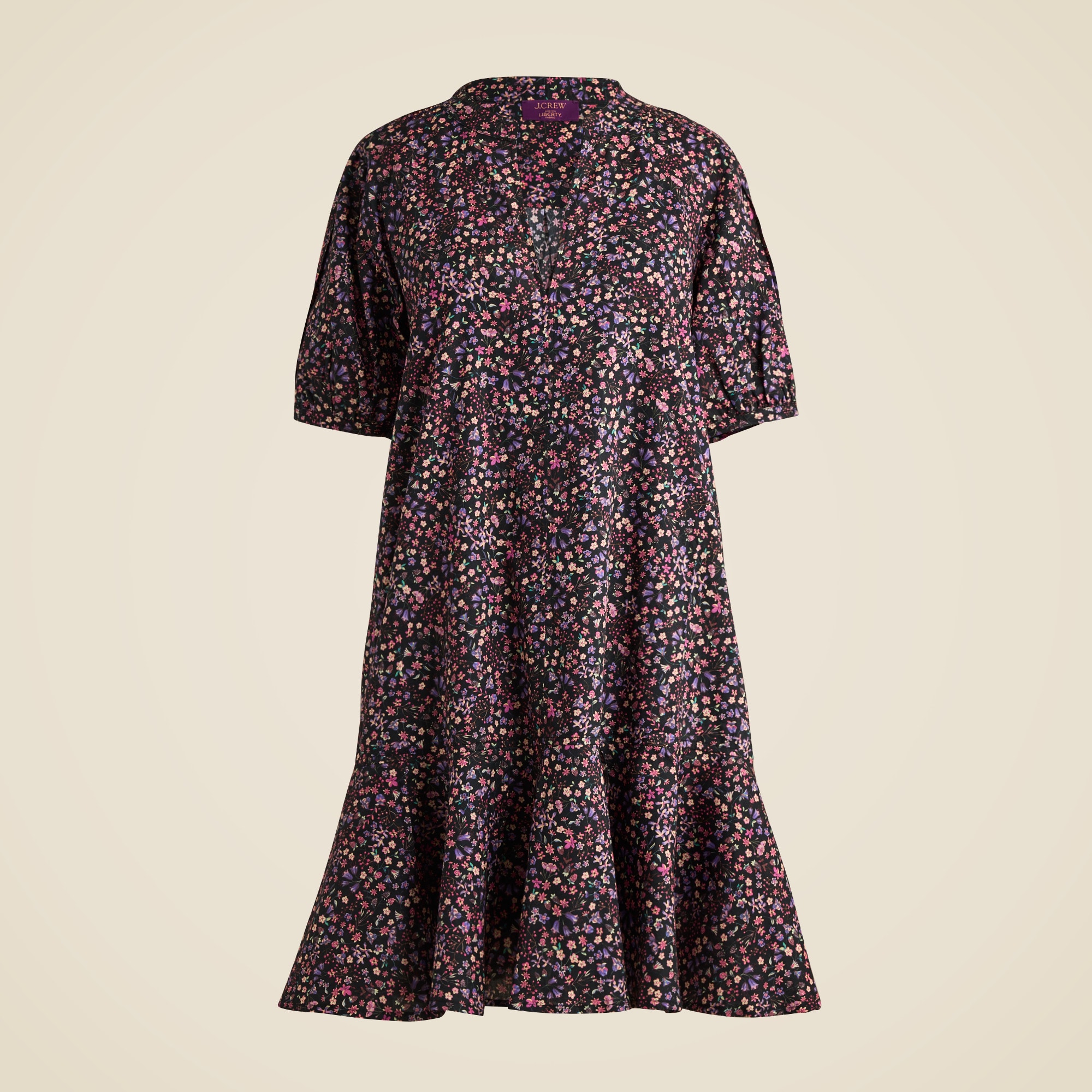  Delilah dress in Liberty&reg; strawberry floral fabric