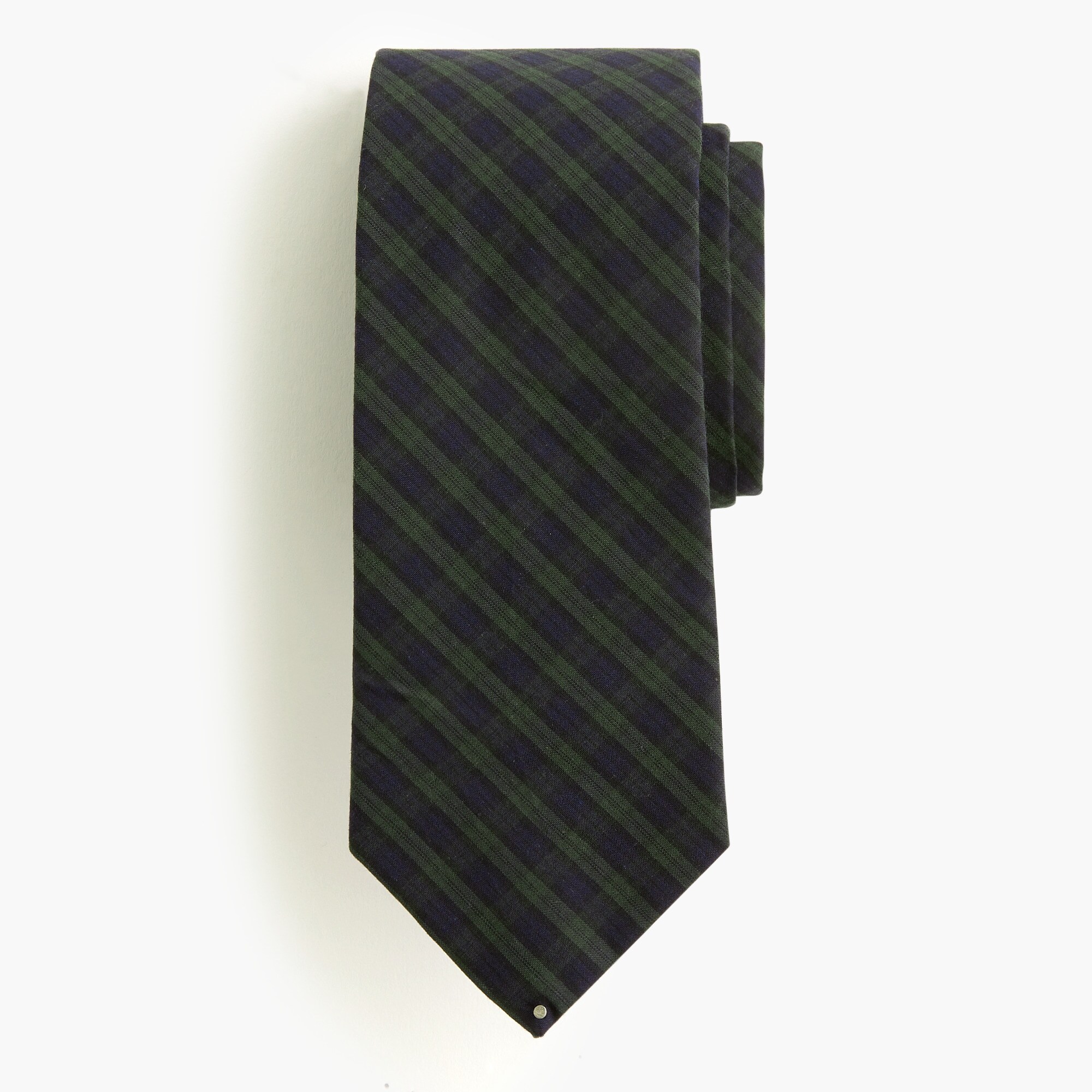 Plaid tie