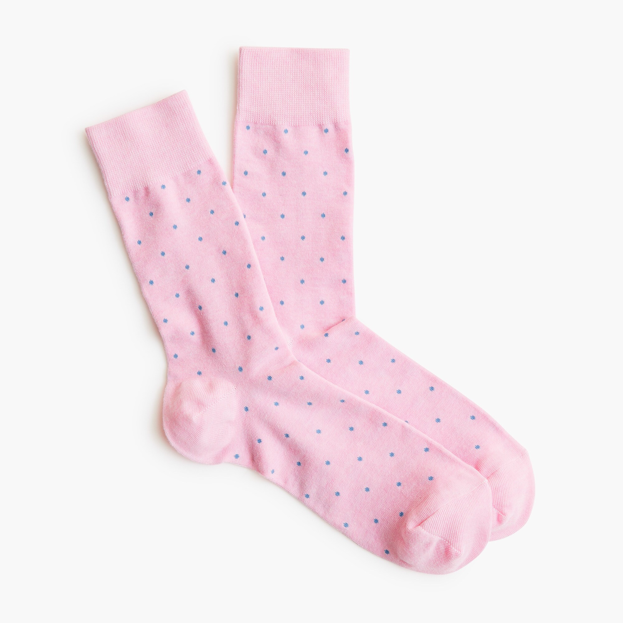 mens Pink dot socks