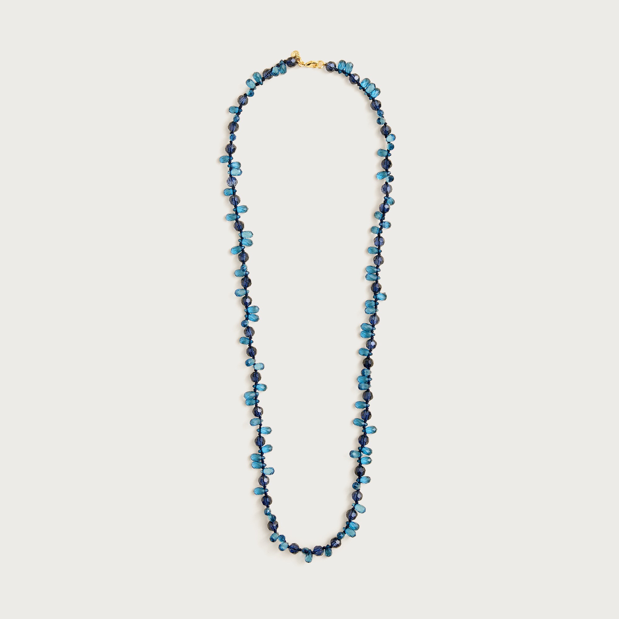  Long beaded necklace