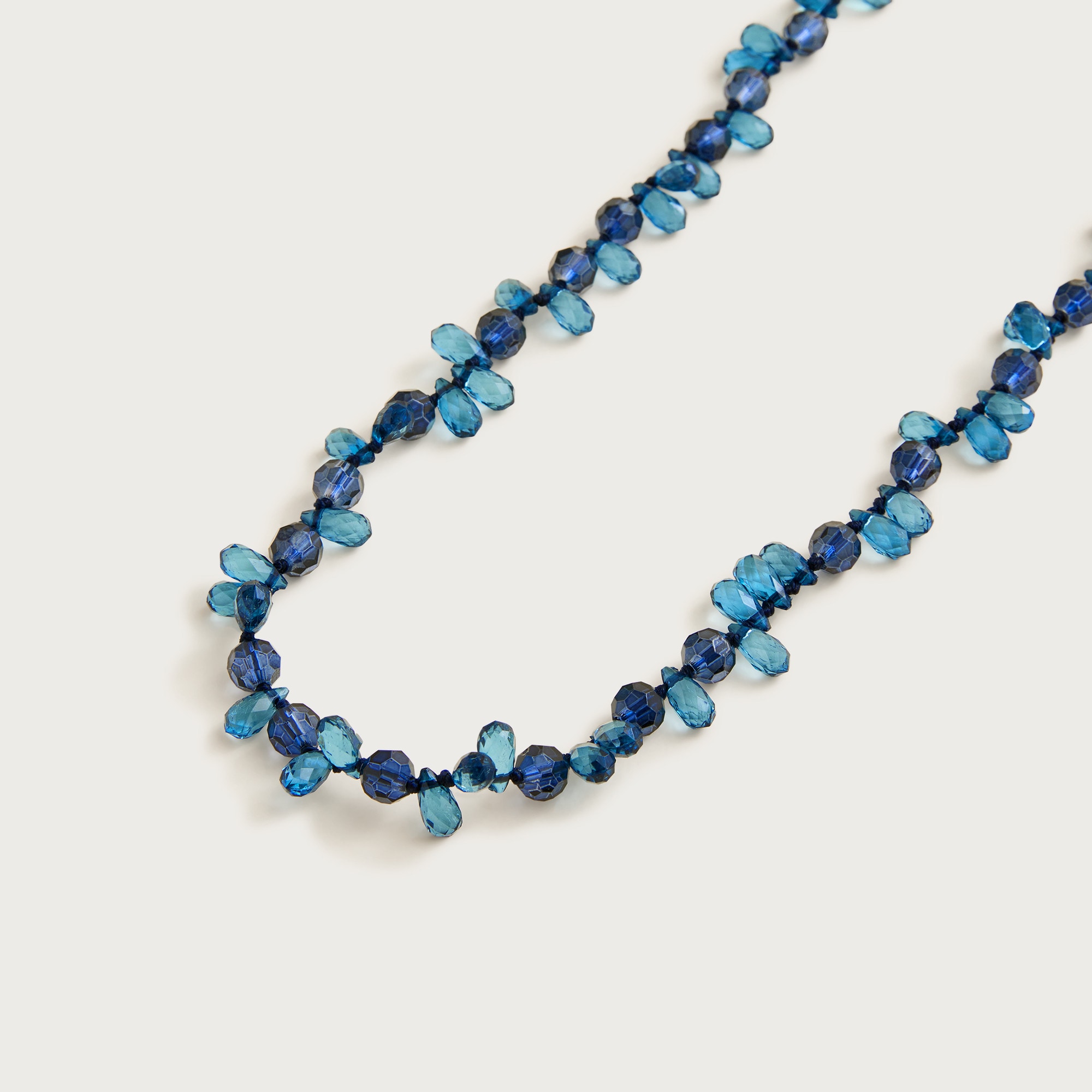 Long beaded necklace
