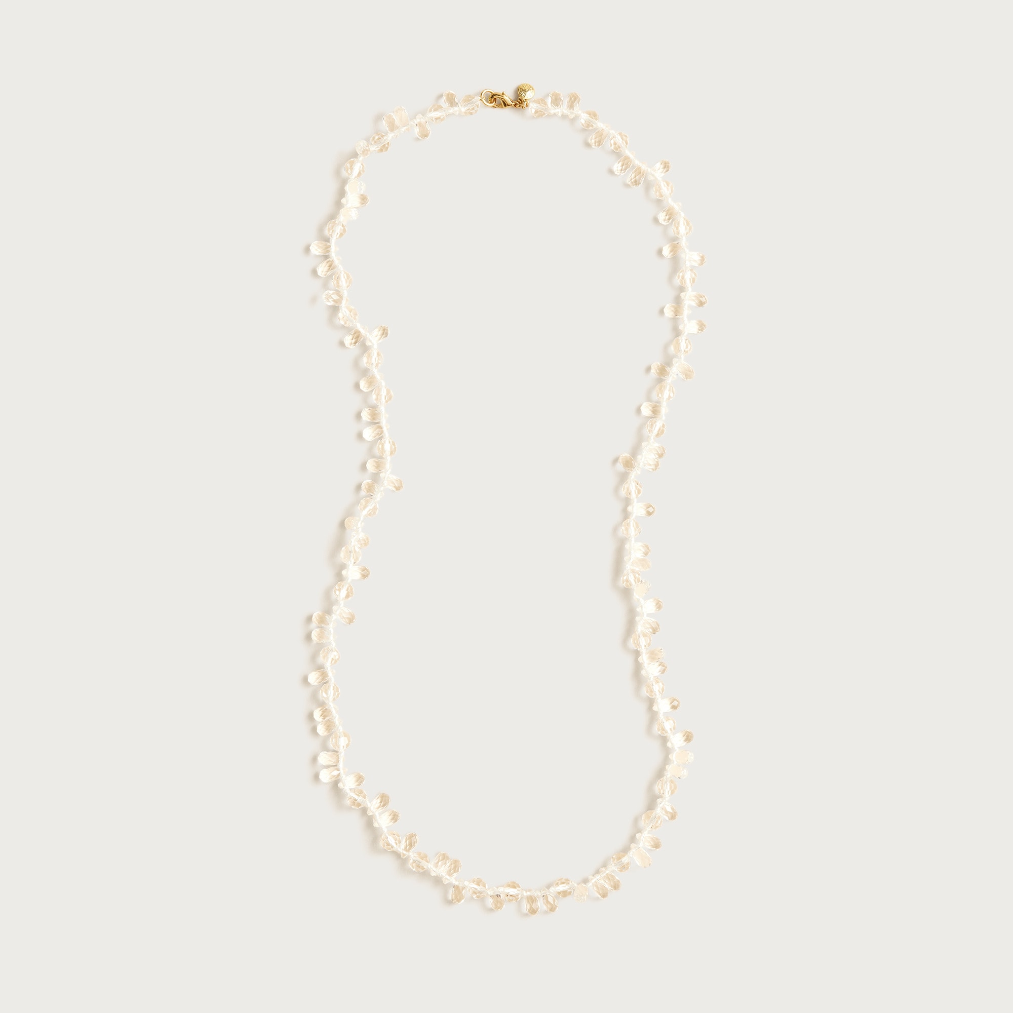 Long beaded necklace
