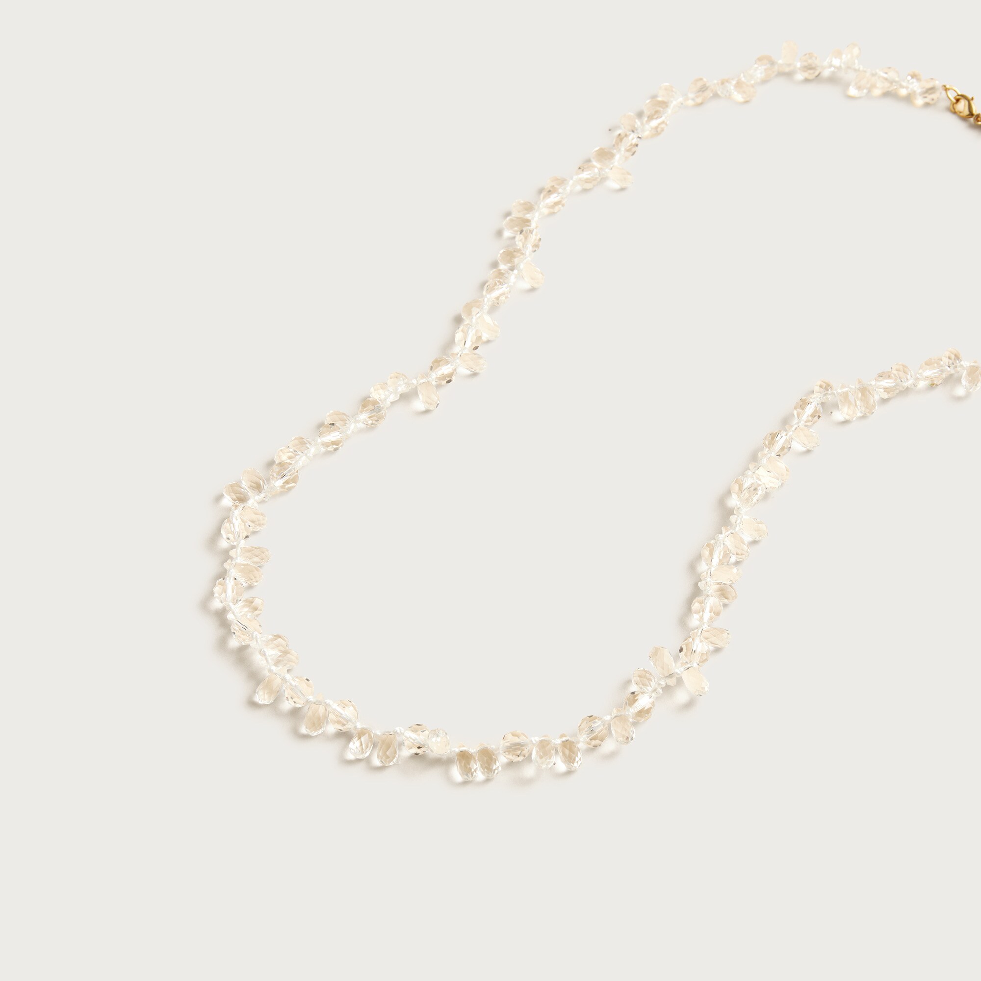 Long beaded necklace