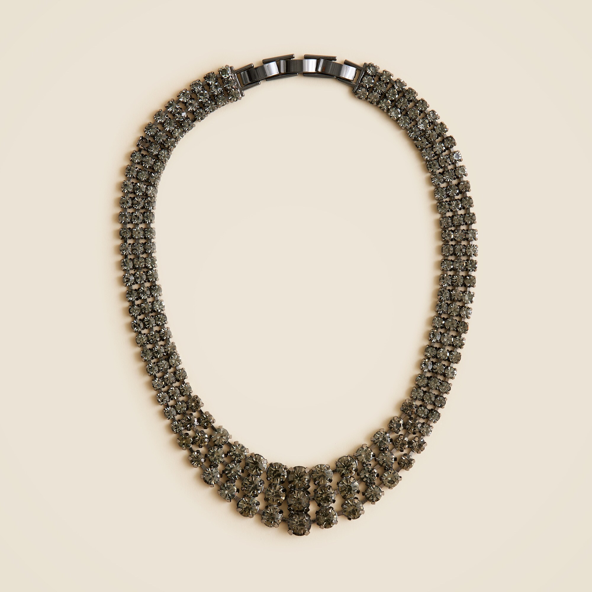  Crystal collar necklace