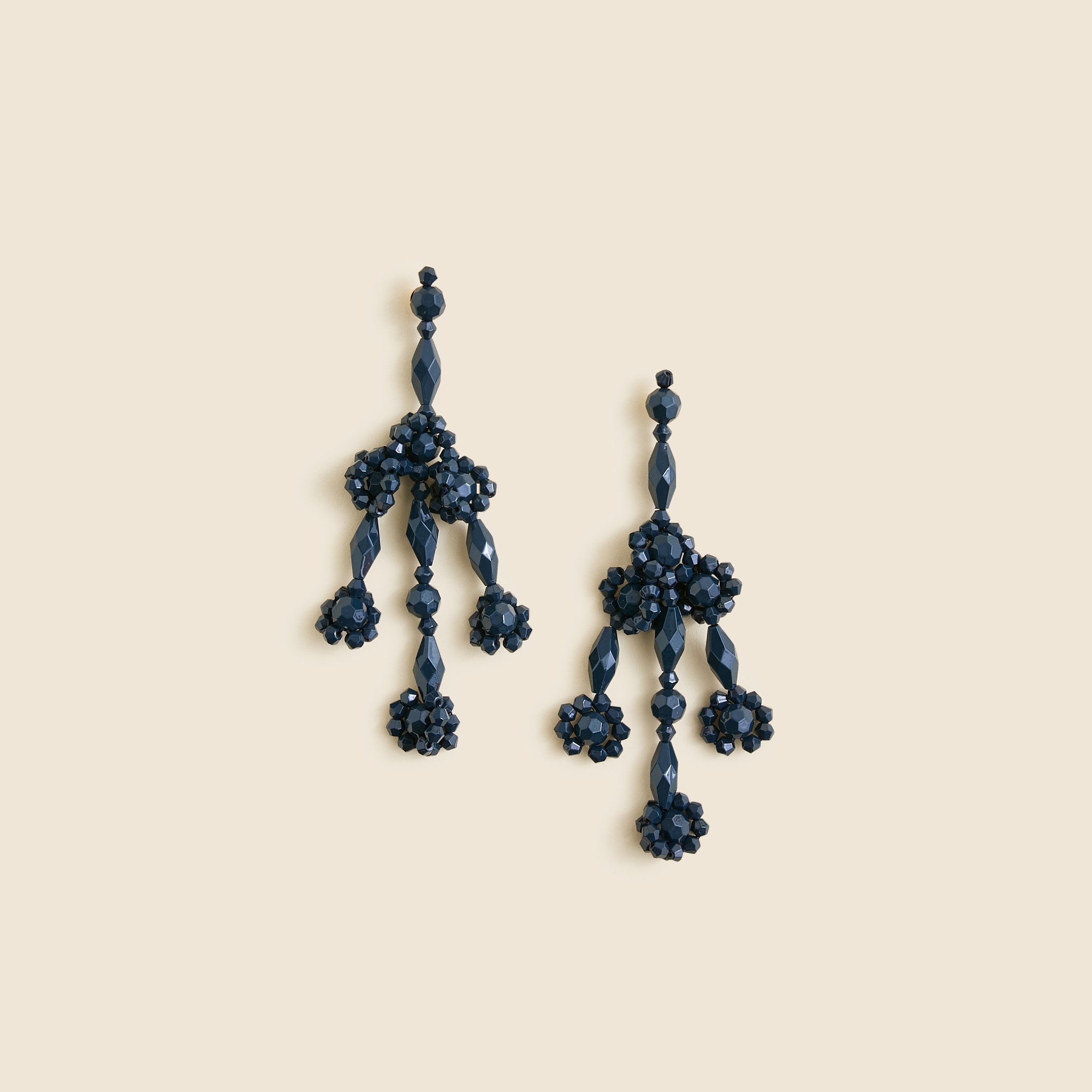 Beaded chandelier earrings