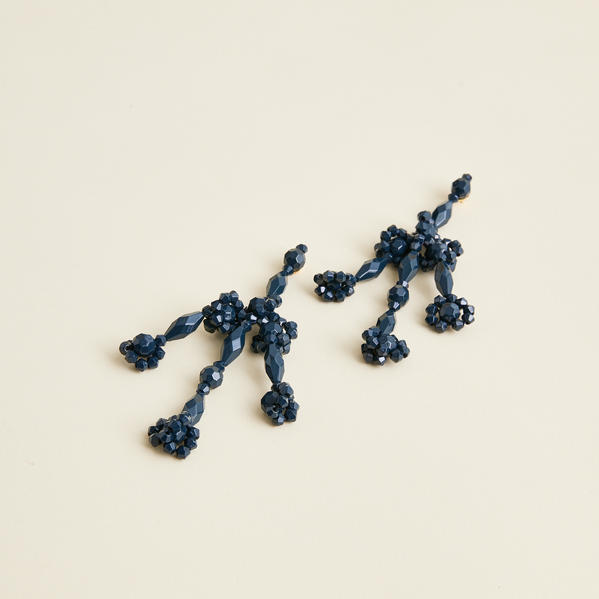 Beaded chandelier earrings