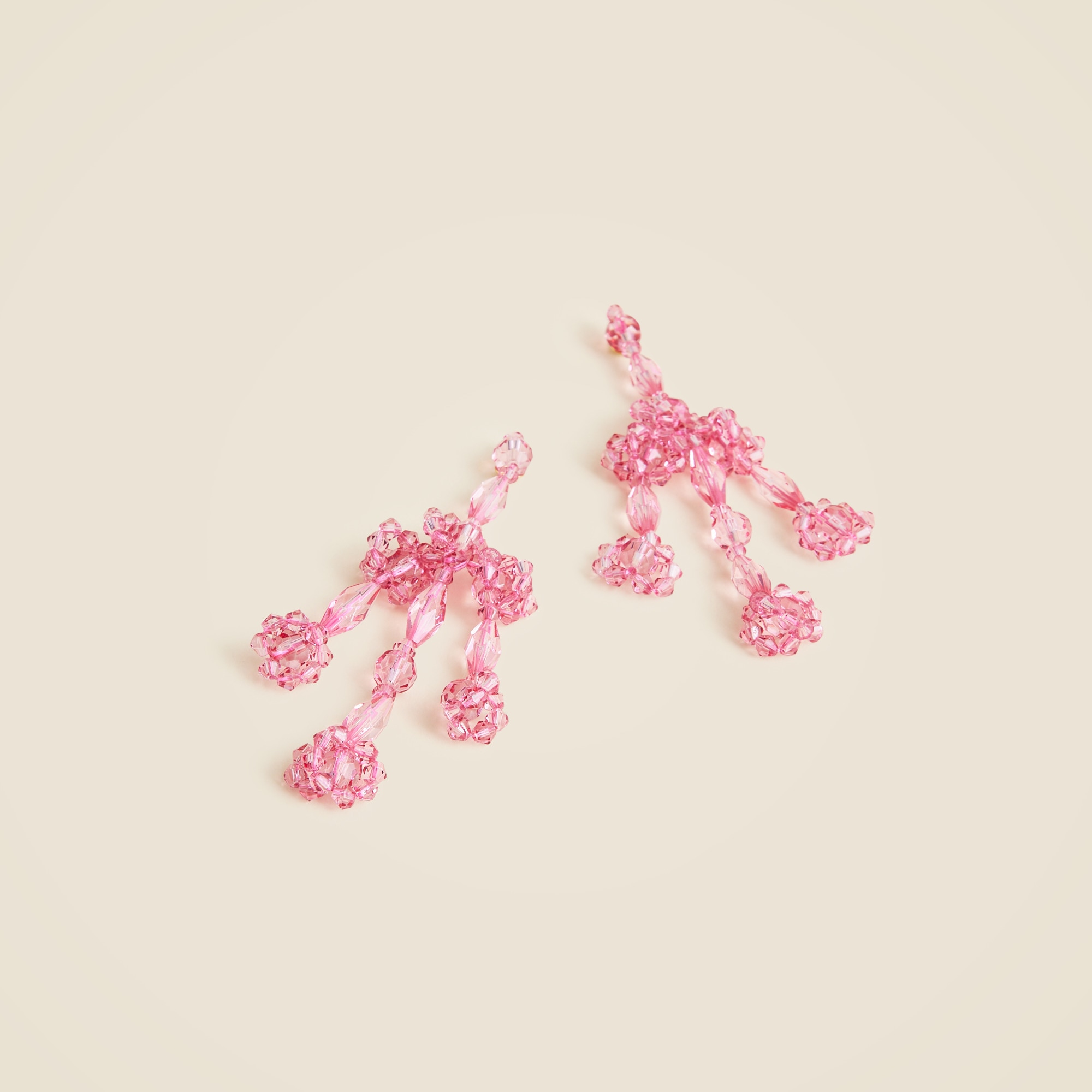 Beaded chandelier earrings