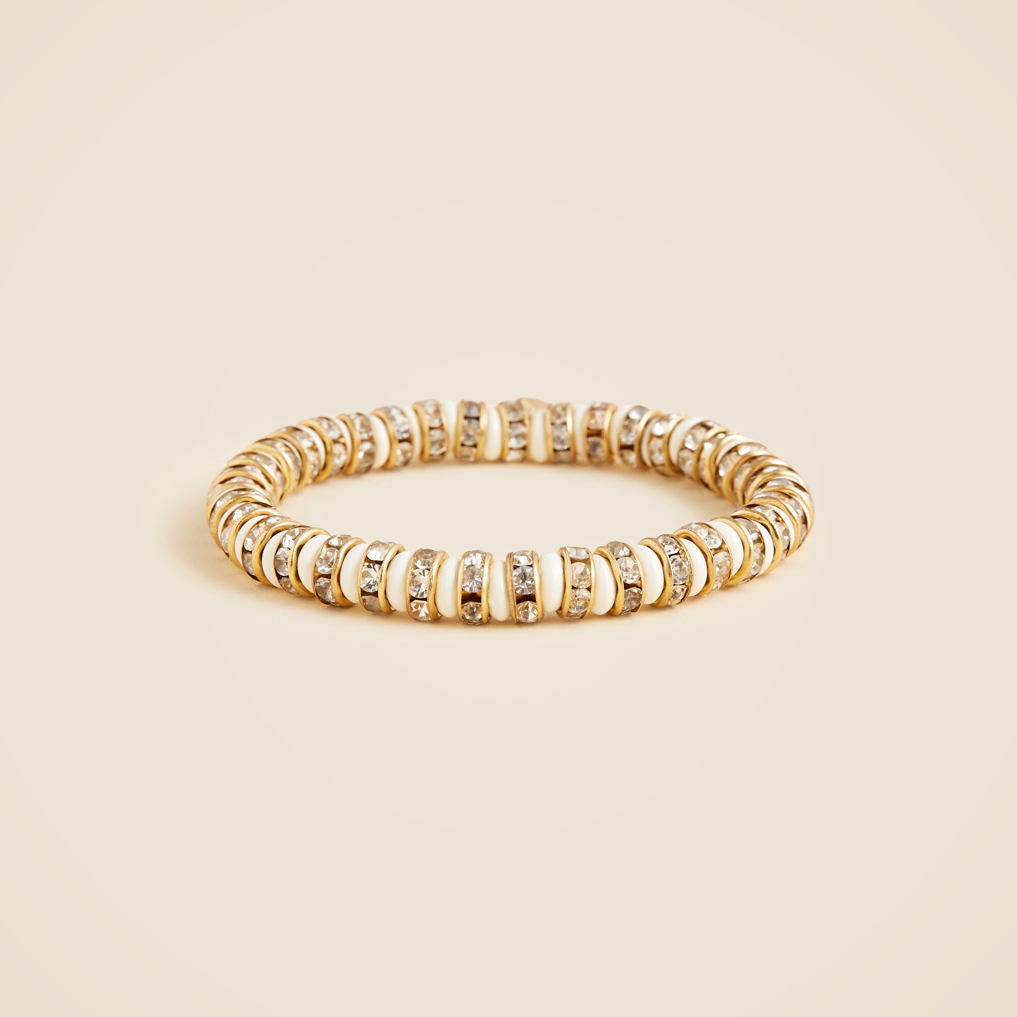 Striped crystal bracelet