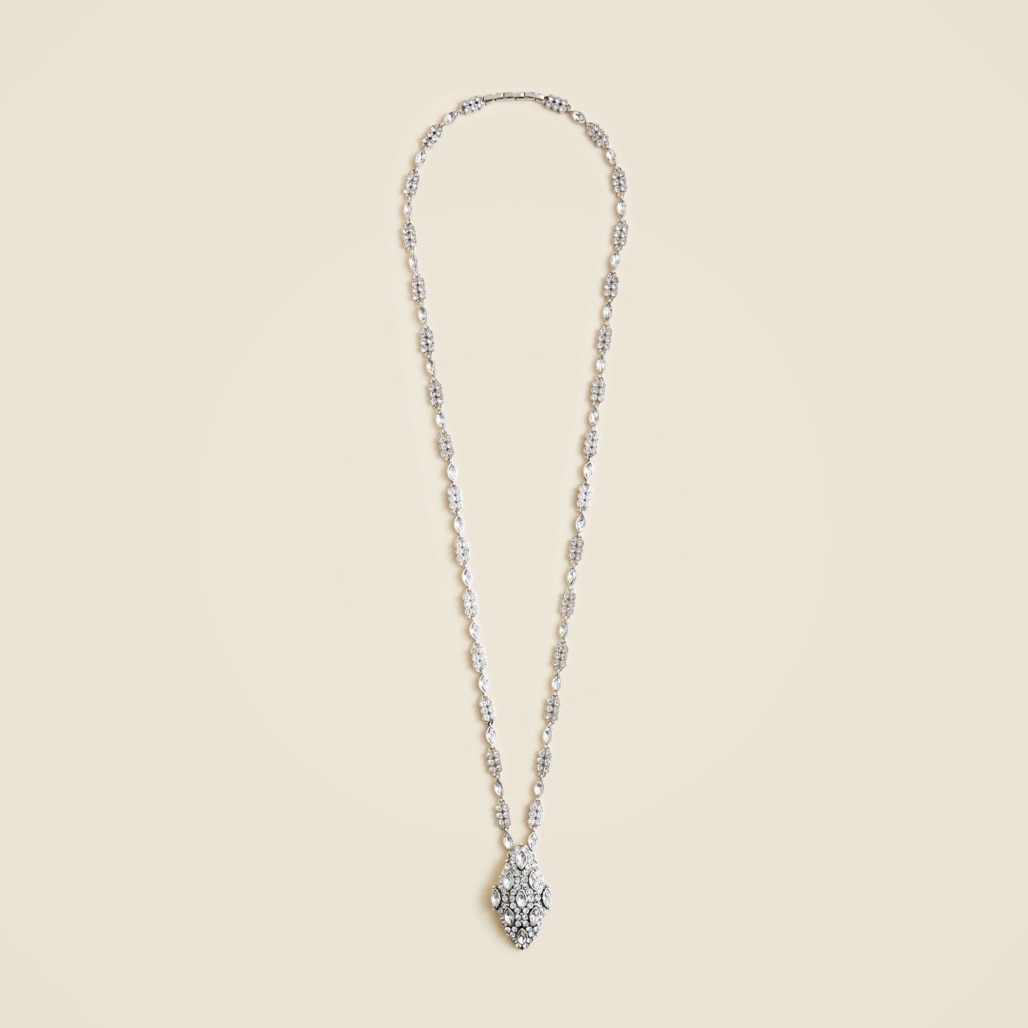 womens Crystal pendant necklace
