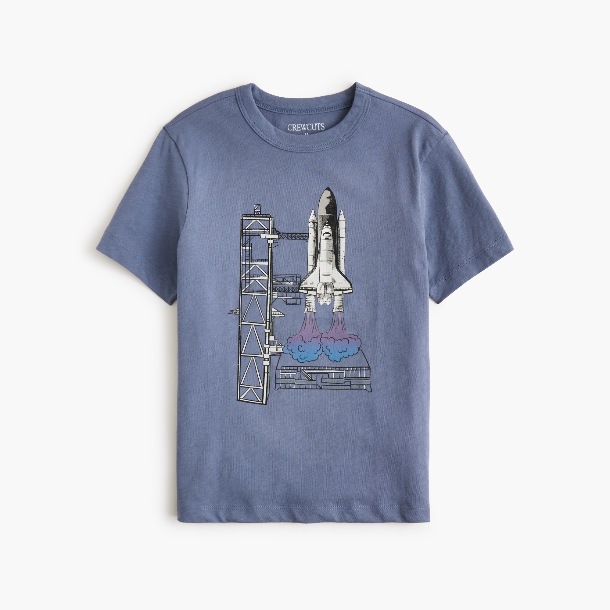  Boys' rocket launch graphic tee