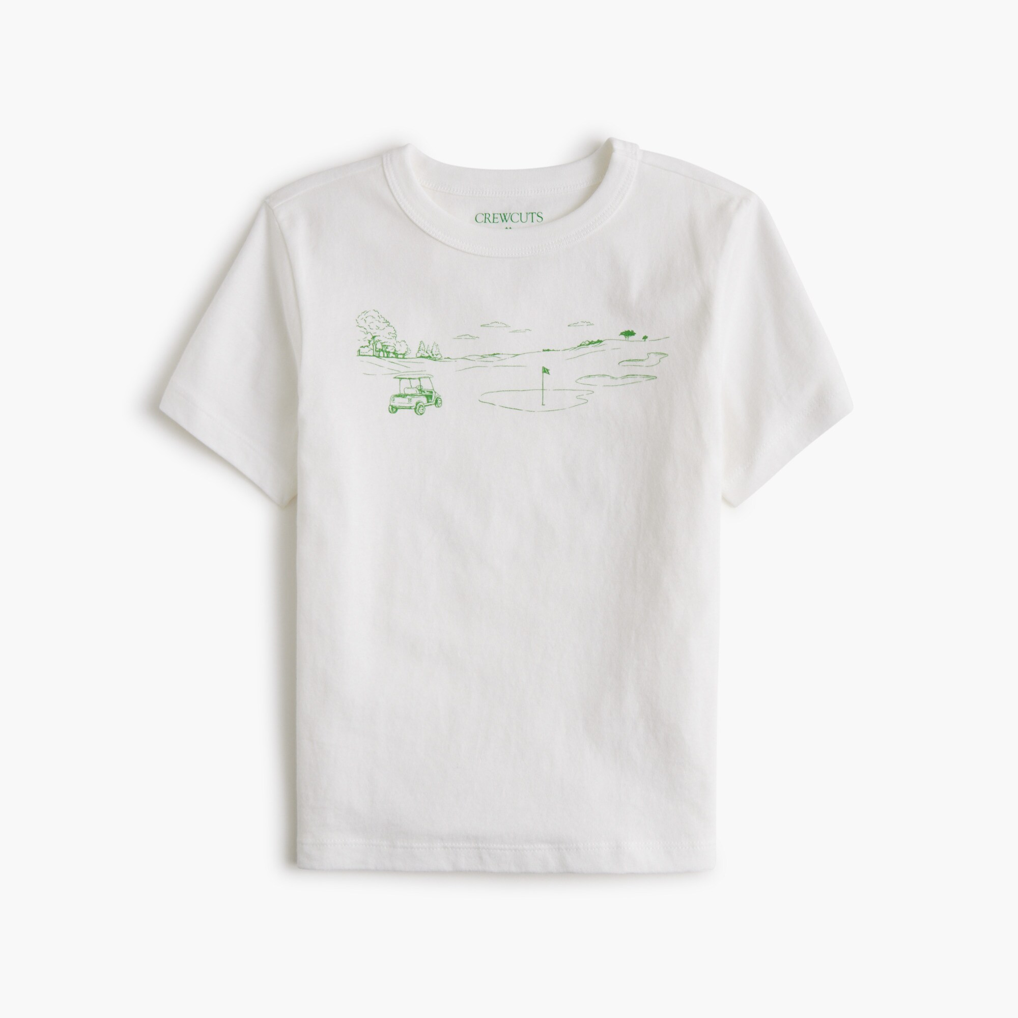  Boys' golf graphic tee