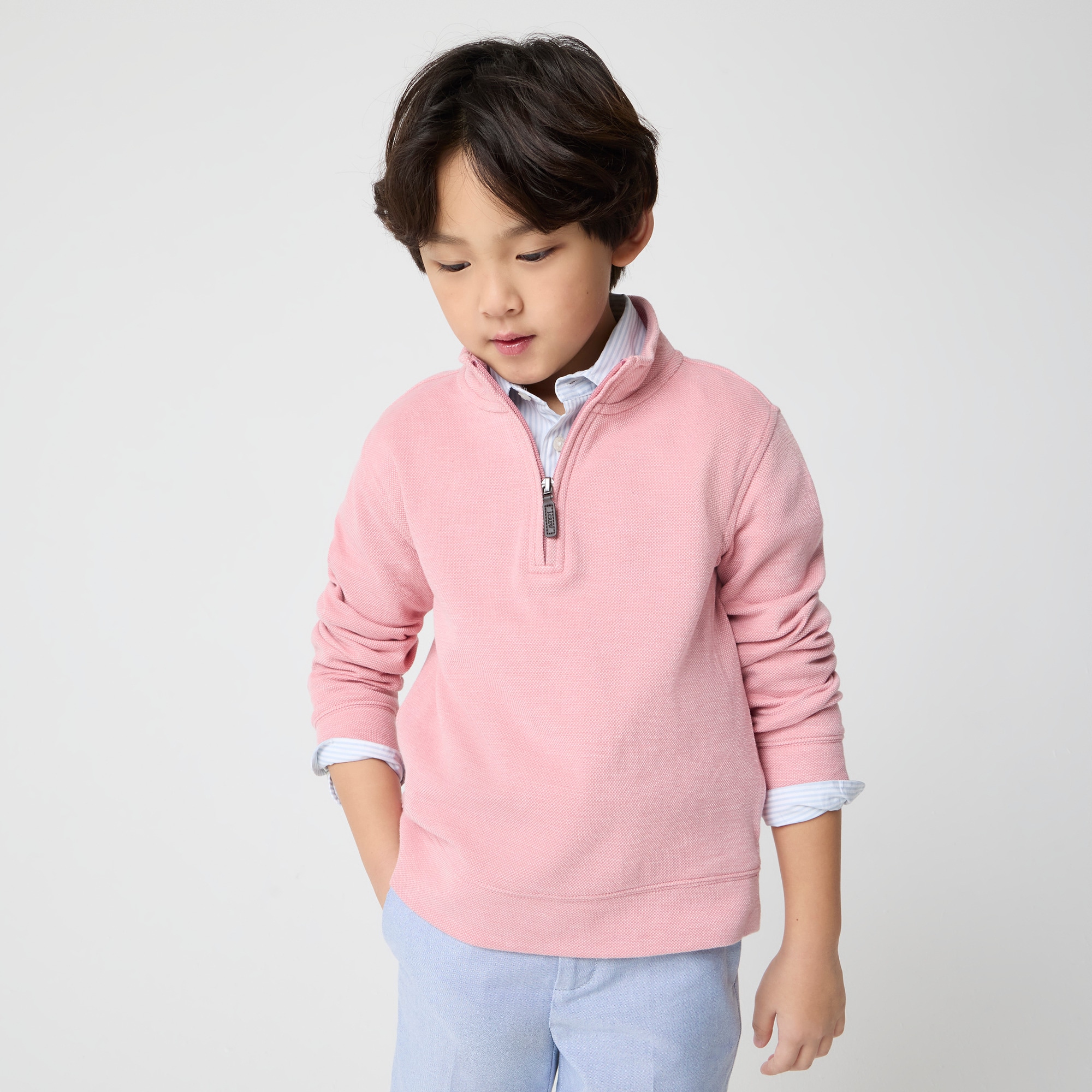 Boys' Performance Quarter-zip For Boys | Factory