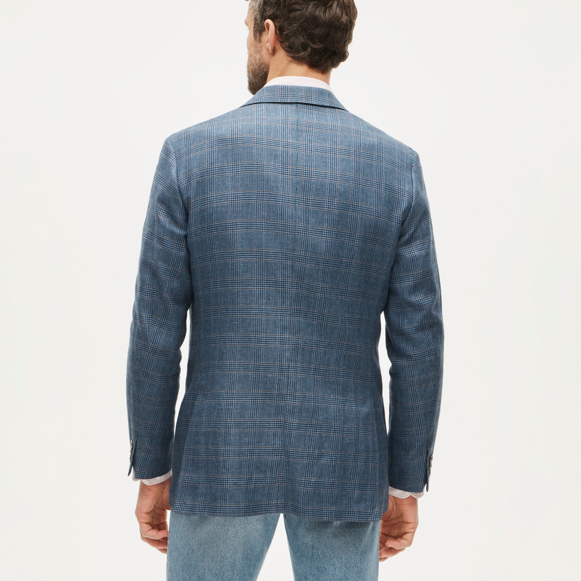 Sportcoat in English linen-wool blend