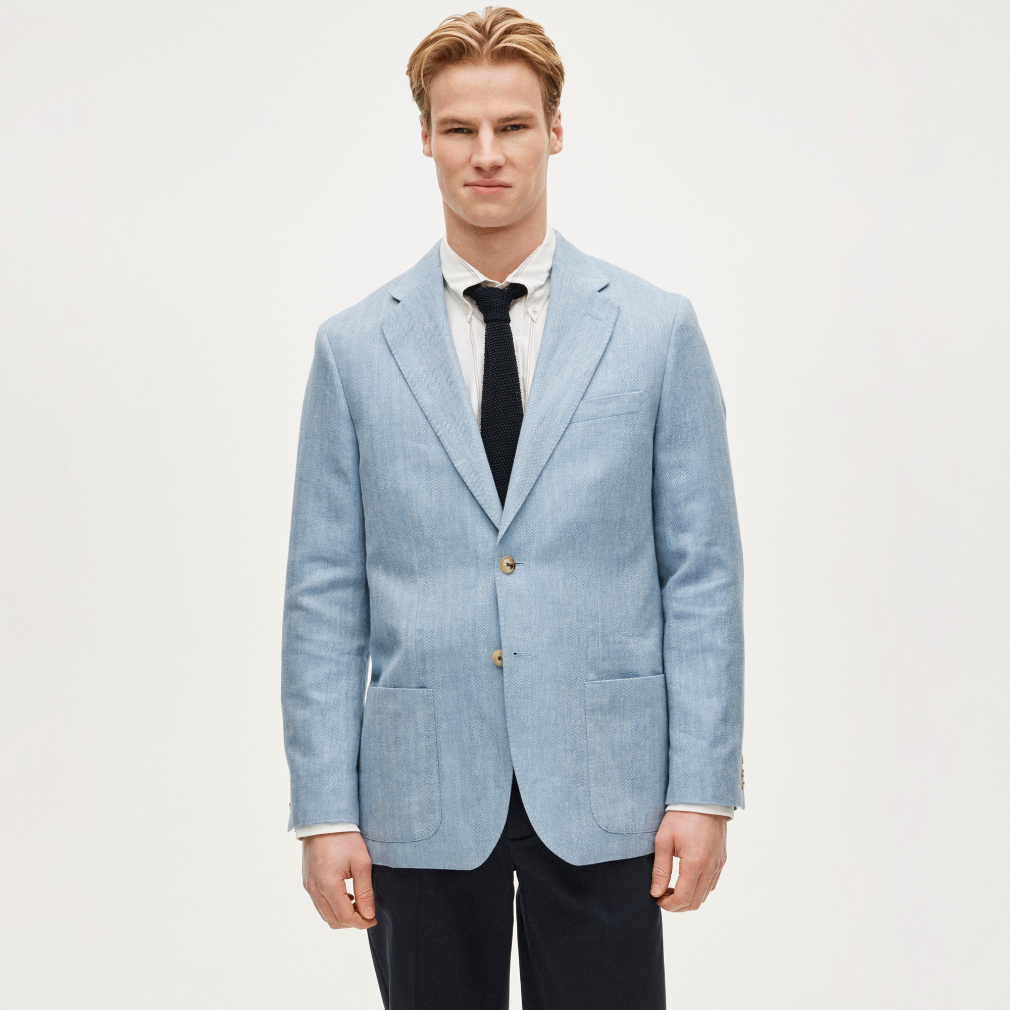 Sportcoat in English linen-wool blend