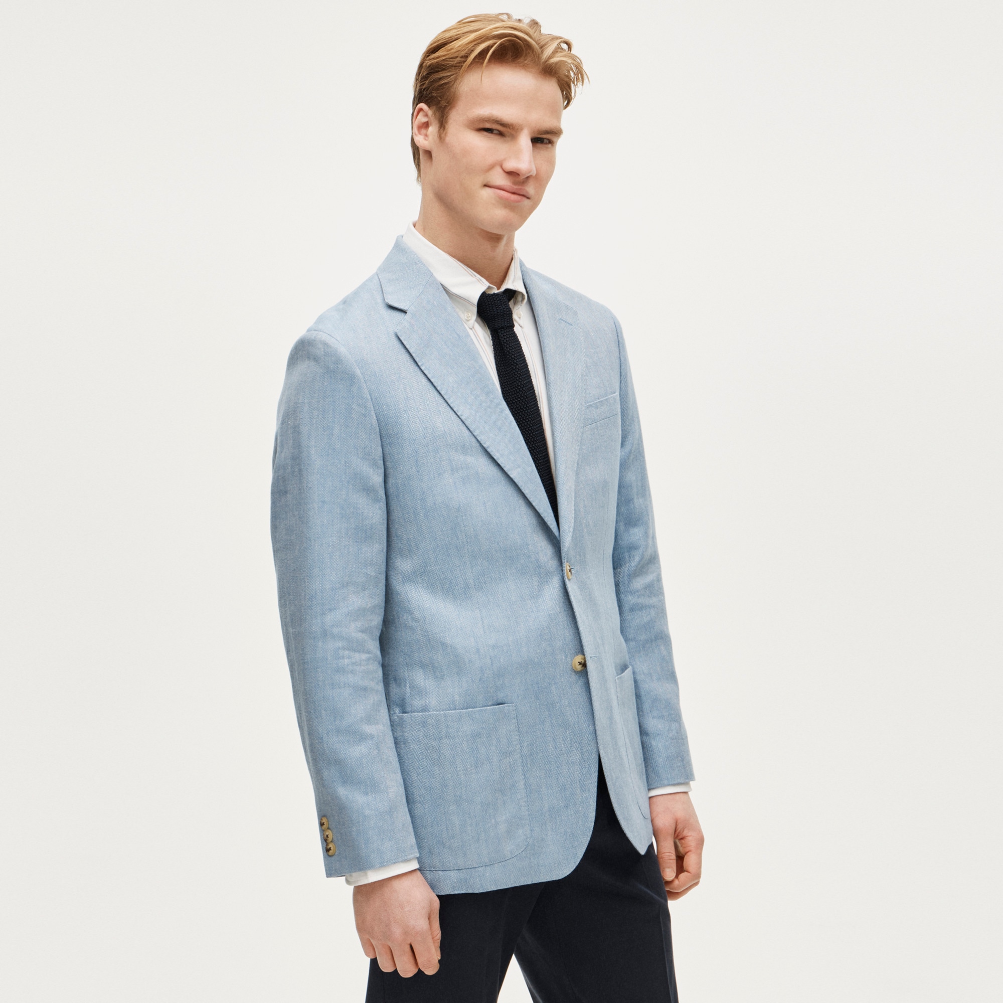 Sportcoat in English linen-wool blend