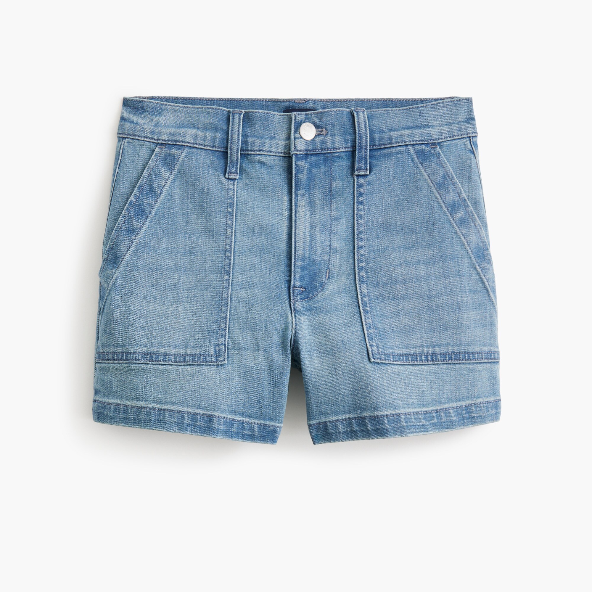 Utility denim short
