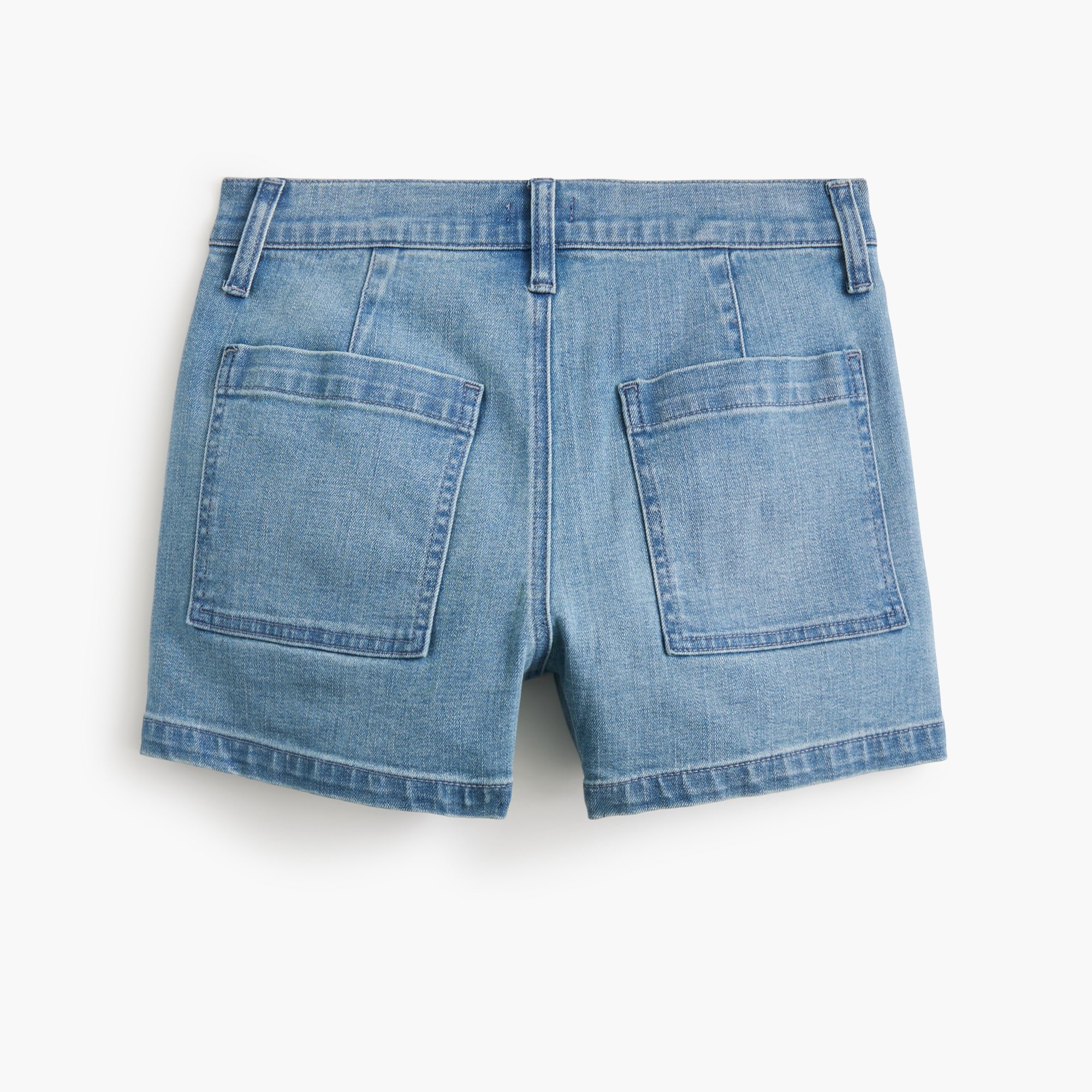 Utility denim short - image 4