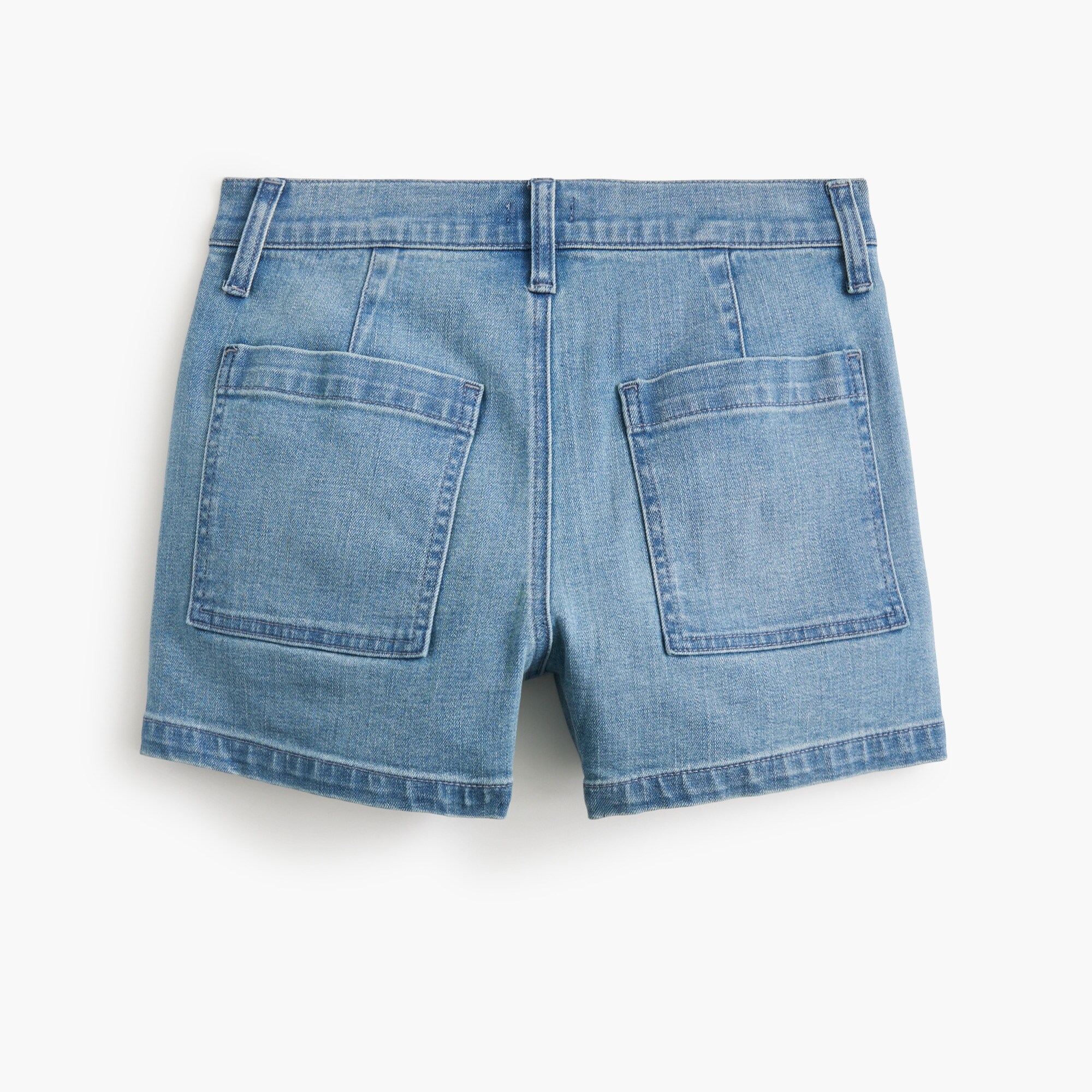 Utility denim short