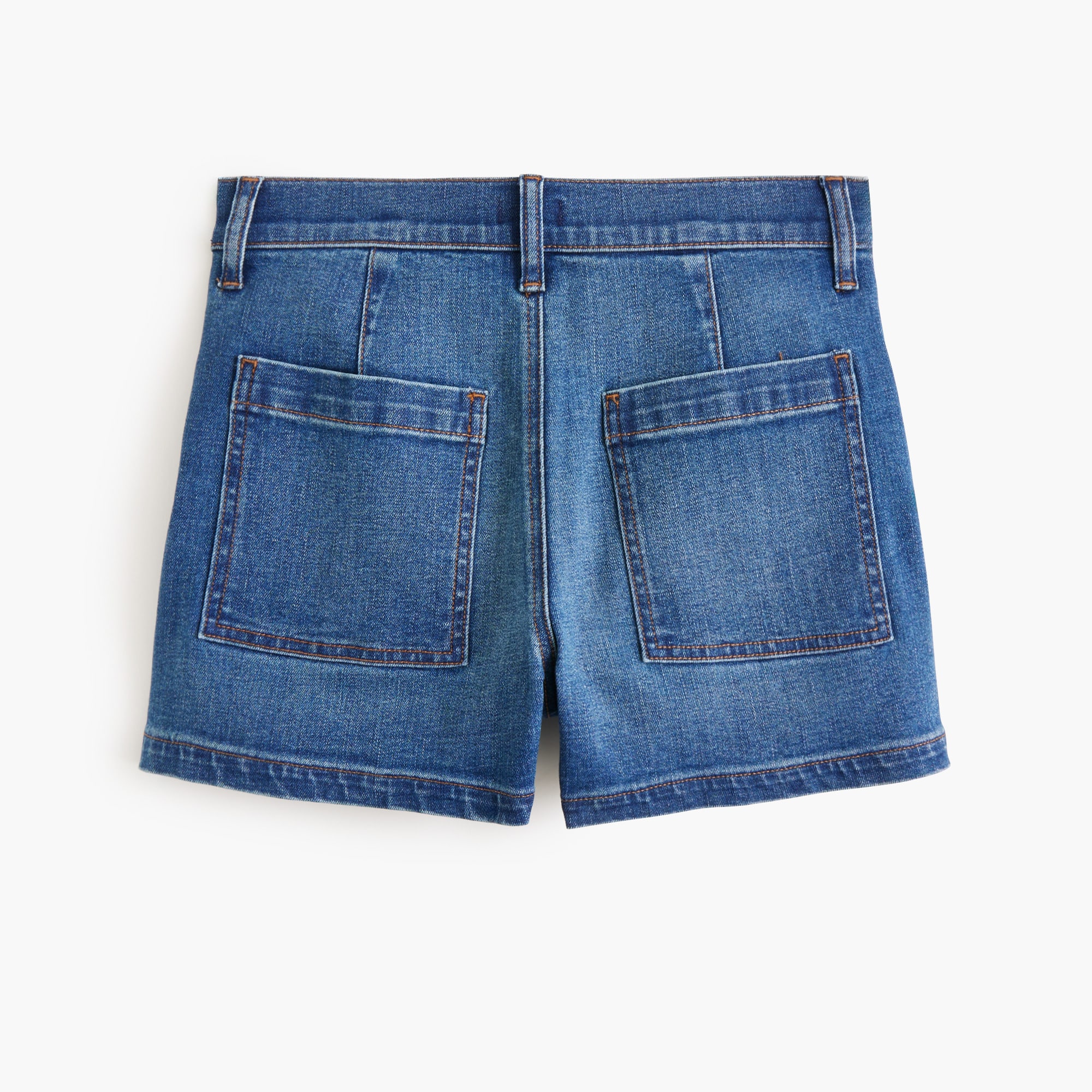 utility denim short