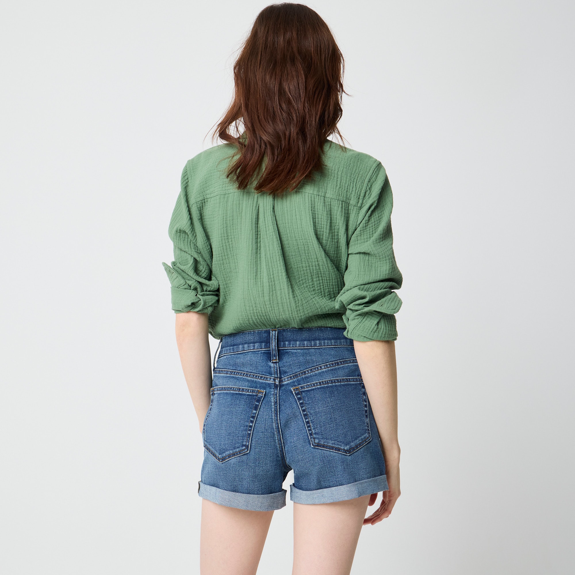 Classic denim short - image 3
