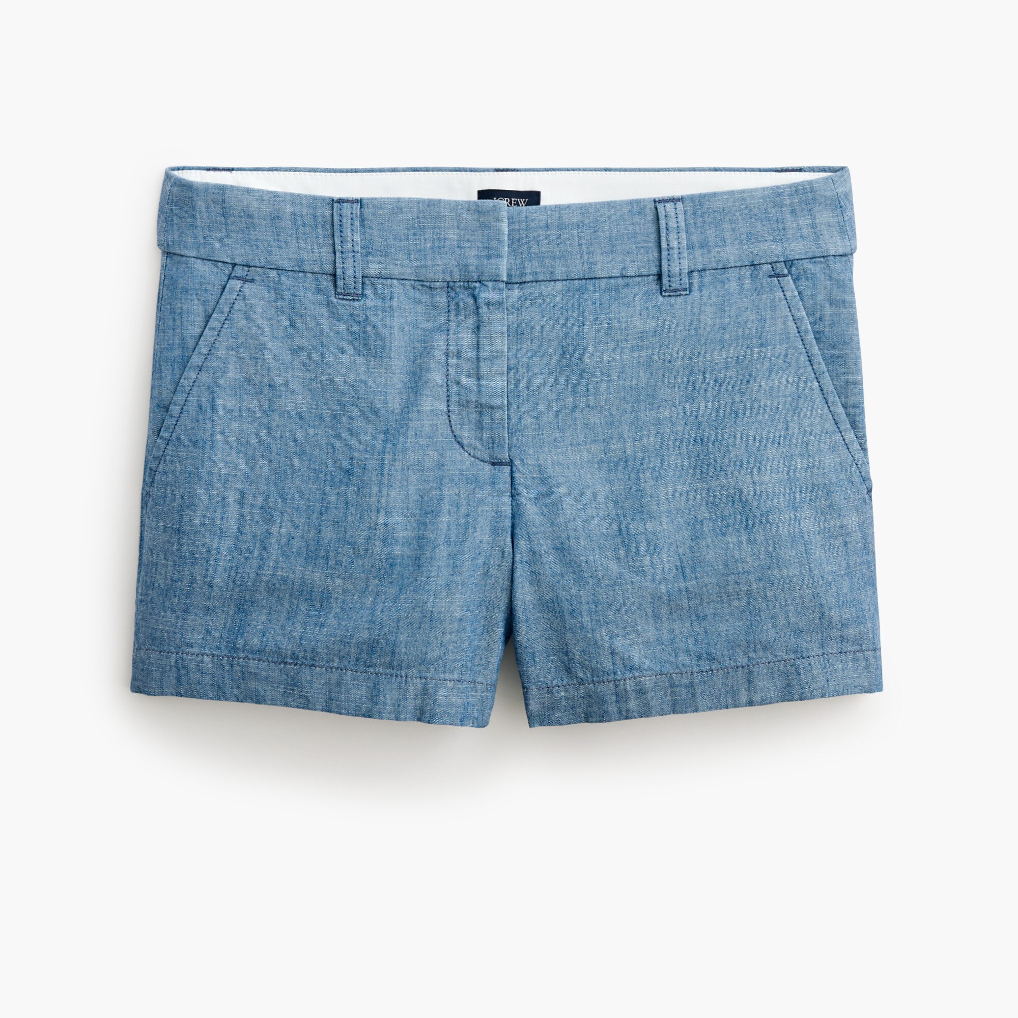 womens 3.5" chambray short