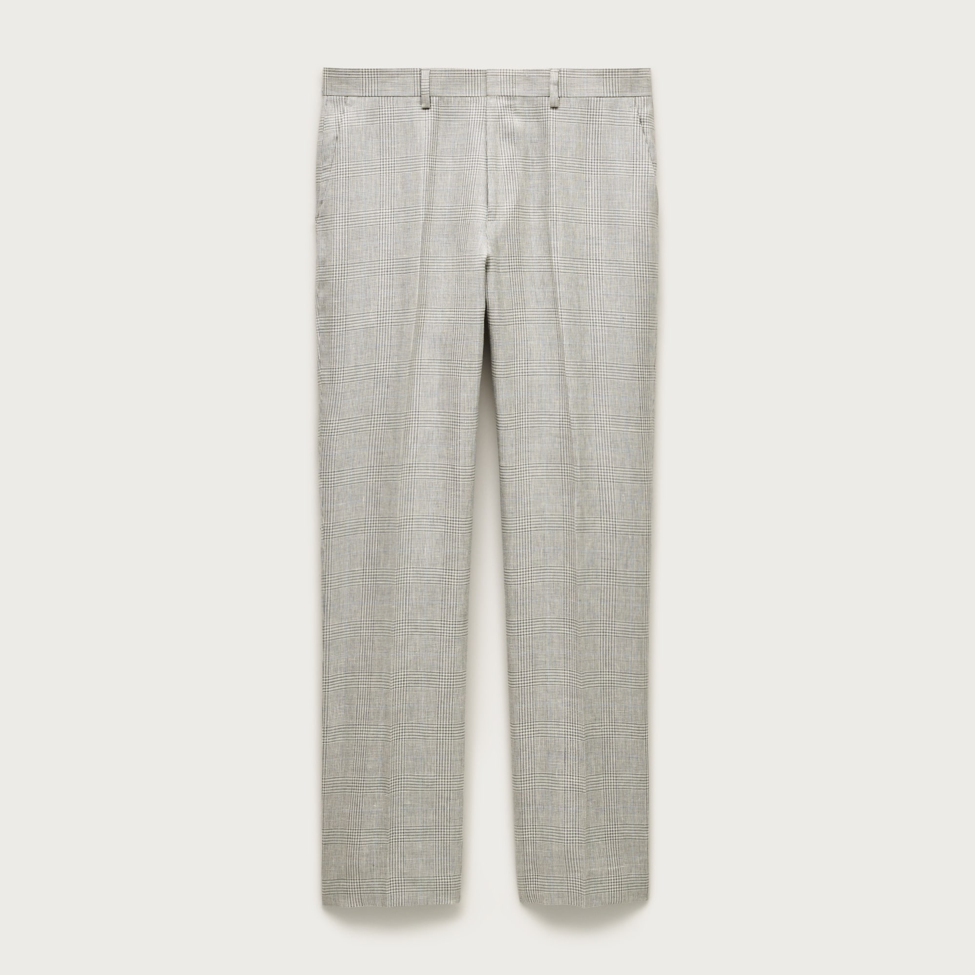 Crosby Classic-fit suit pant in English wool-linen blend