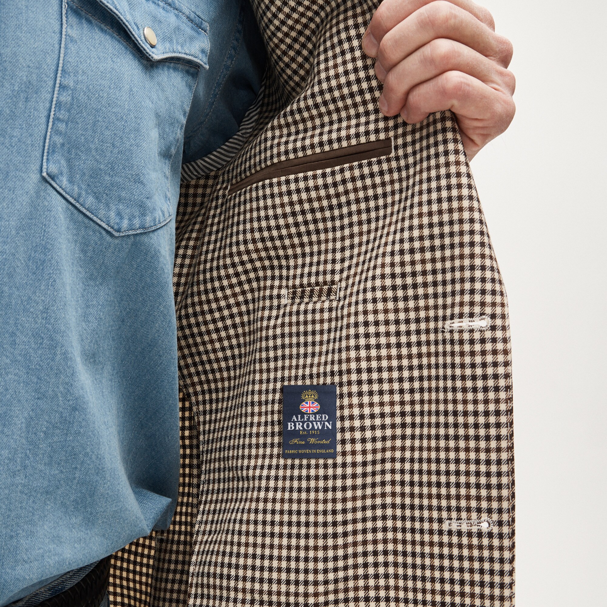 Sportcoat in English merino wool