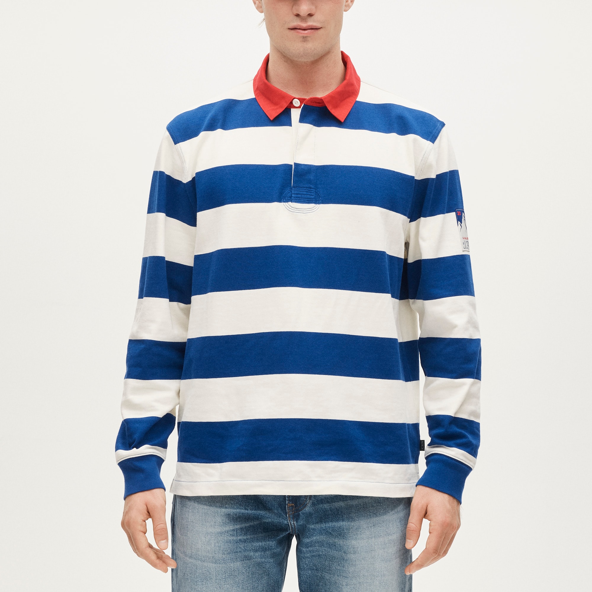 U.S. Ski & Snowboard By J.Crew Rugby Shirt In Stripe For Men | J.Crew