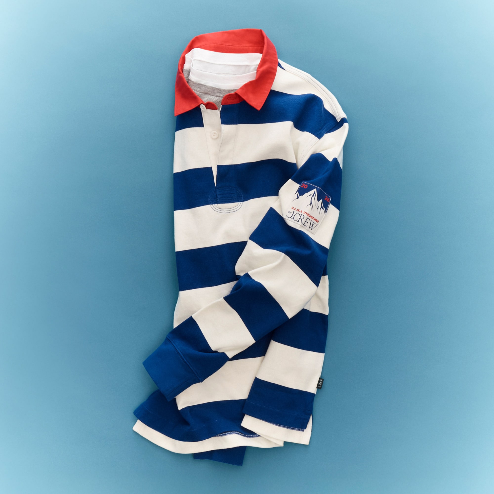 U.S. Ski & Snowboard by J.Crew rugby shirt in stripe