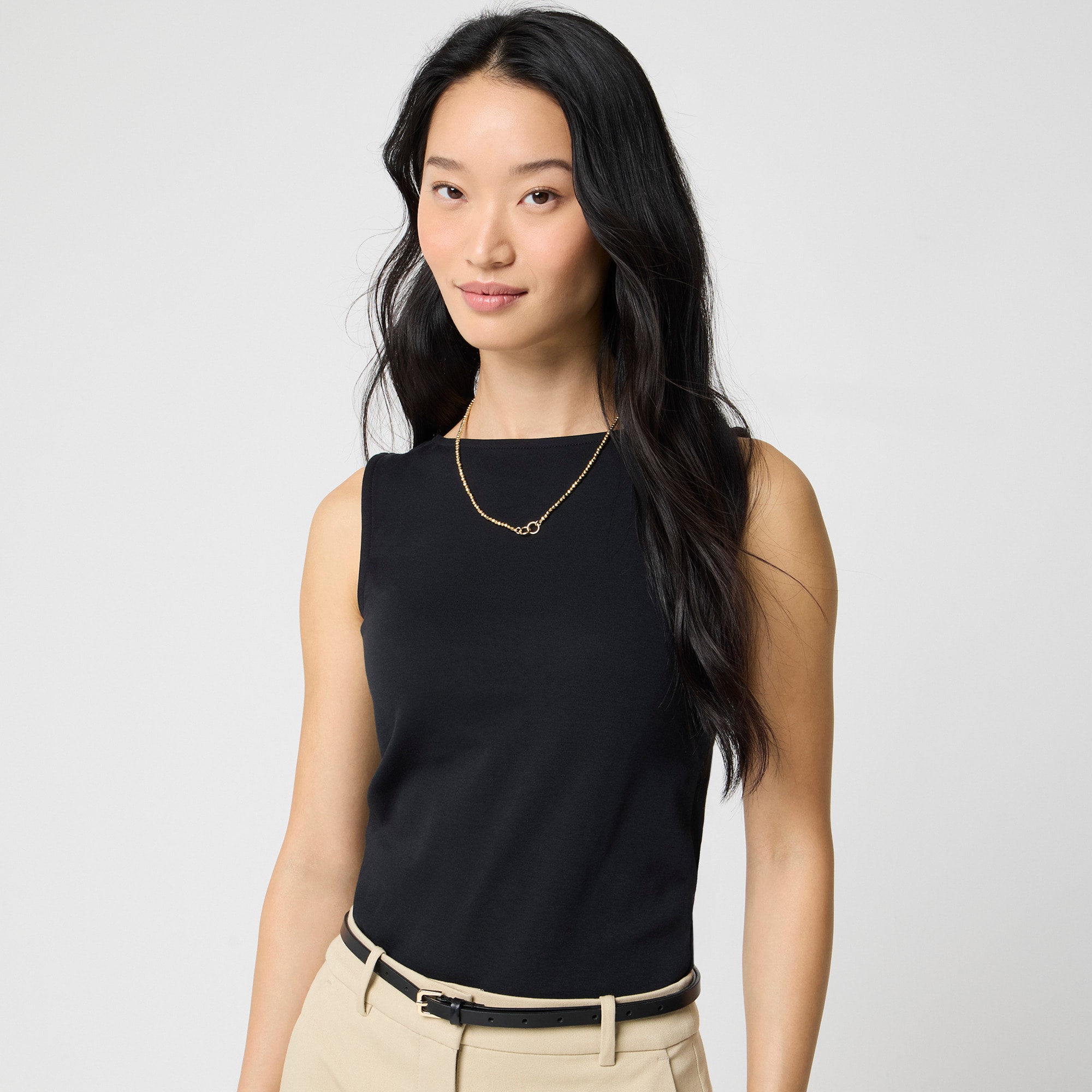 Essential shell tank top