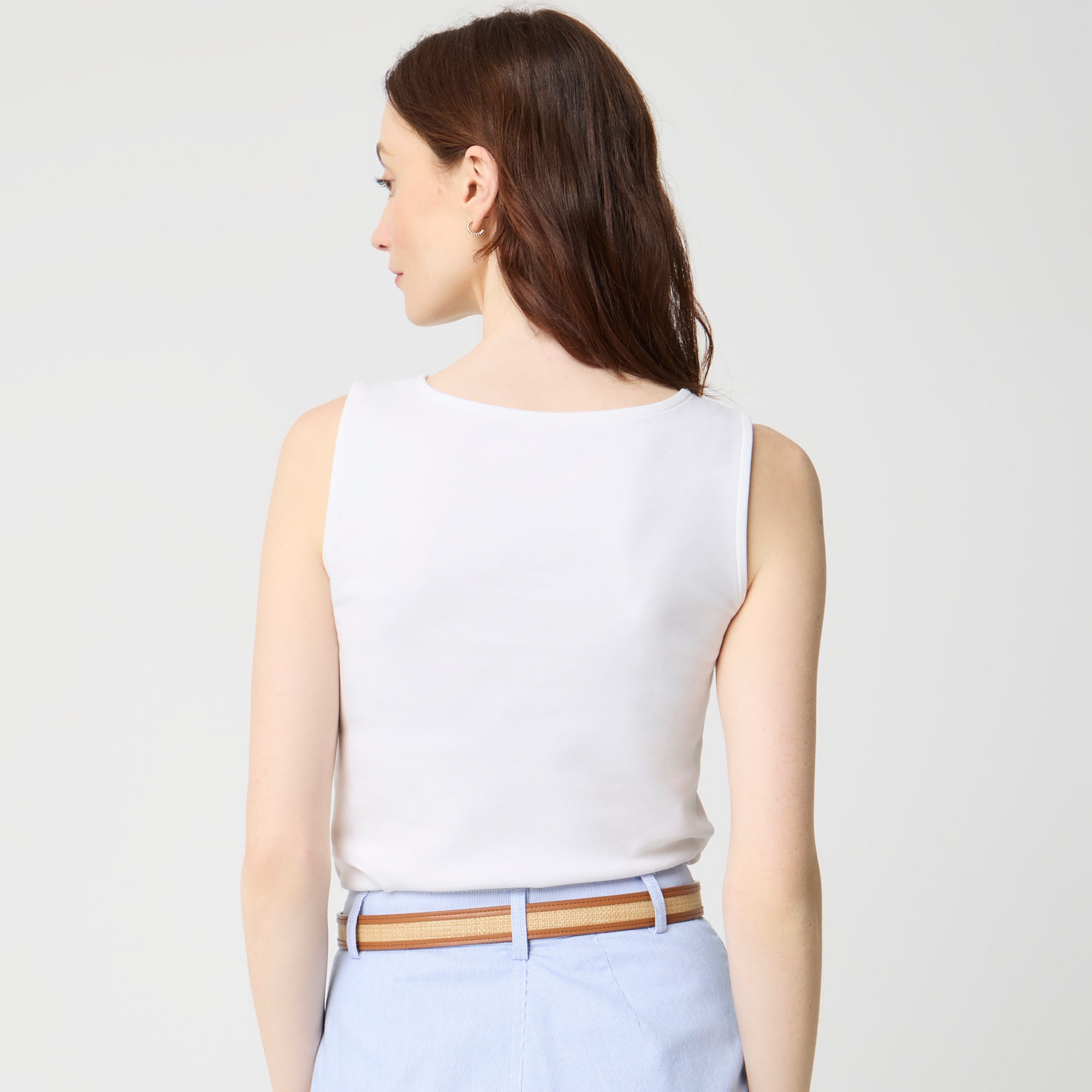 Striped Essential Shell Tank Top For Women | Factory