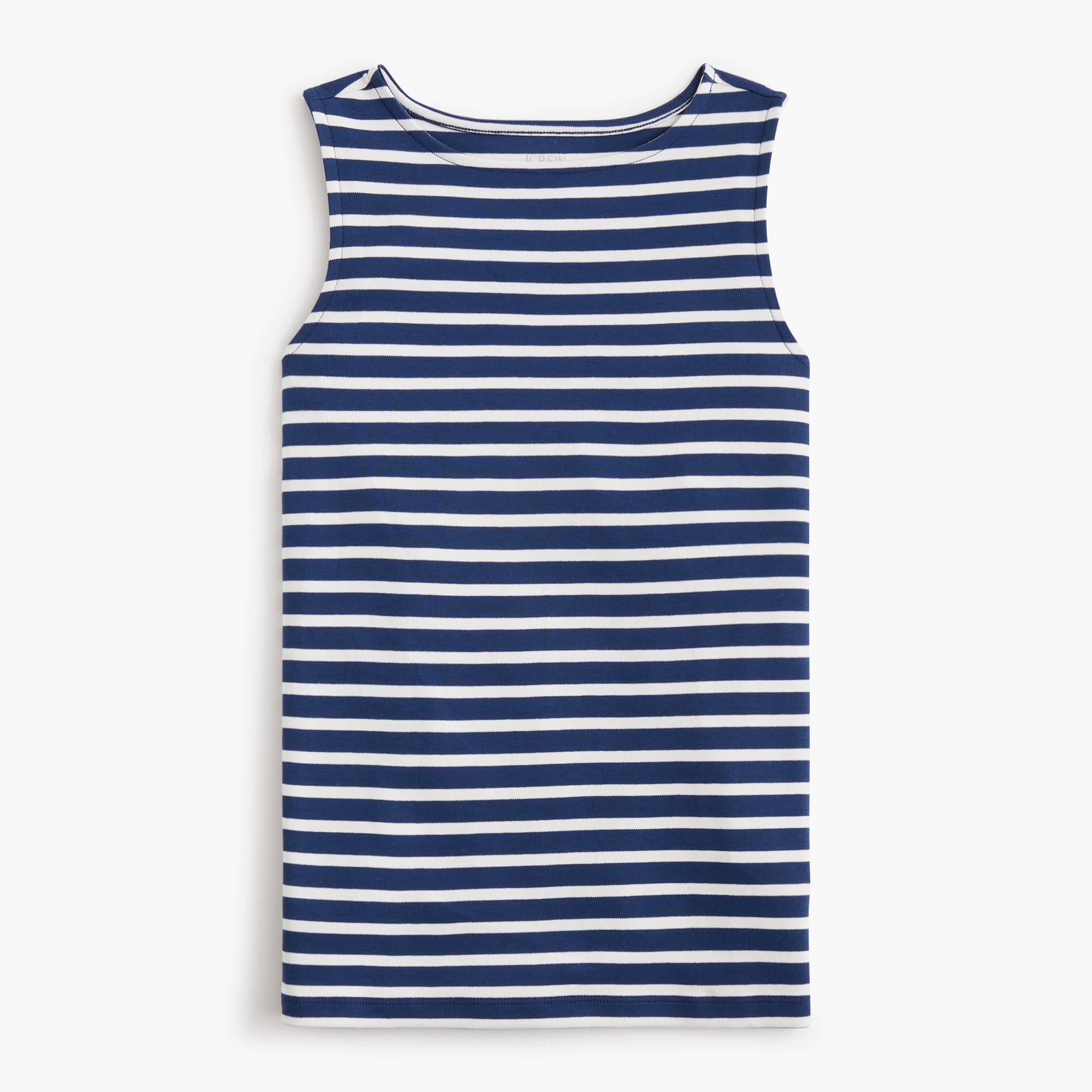 Striped Essential shell tank top