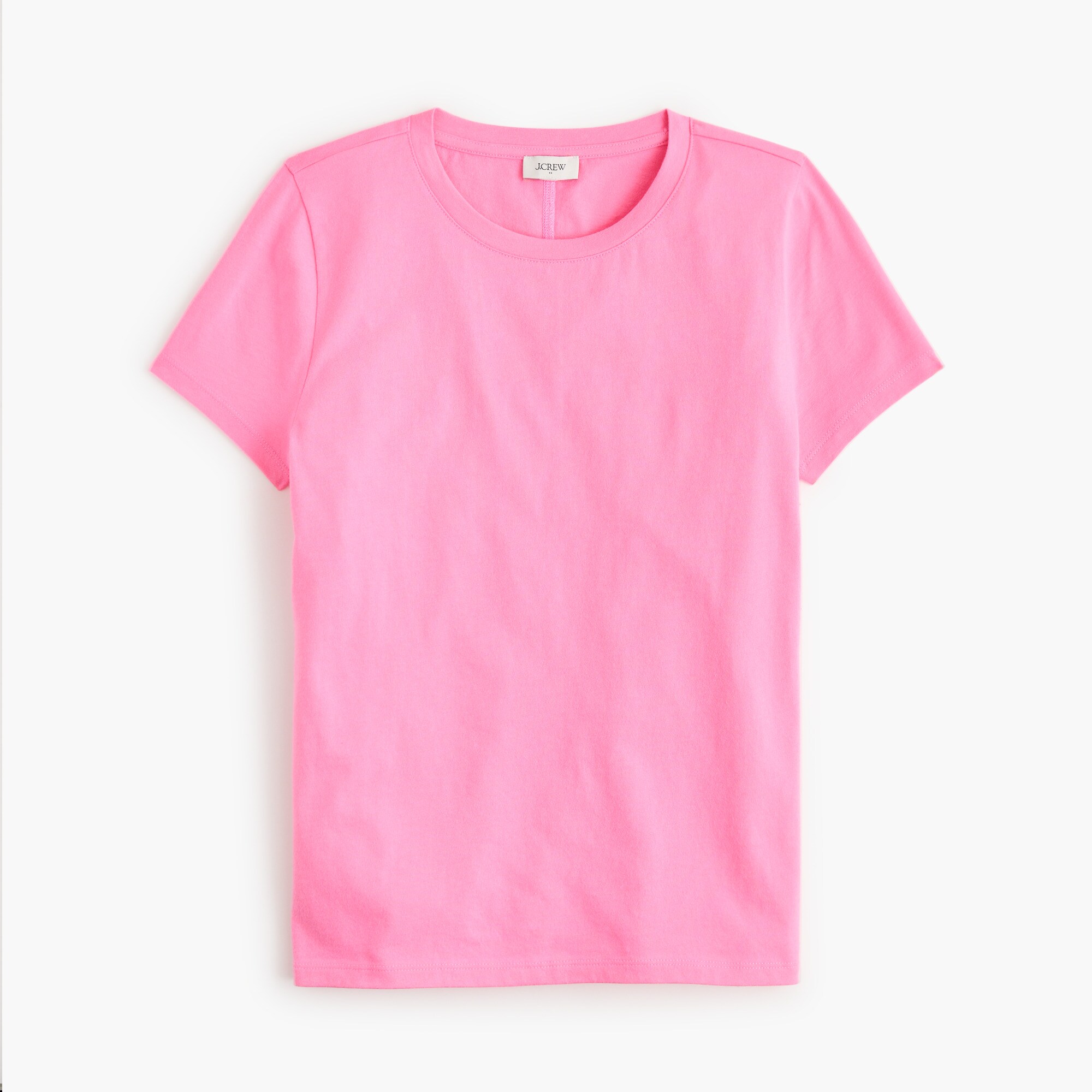 Jersey crewneck tee
