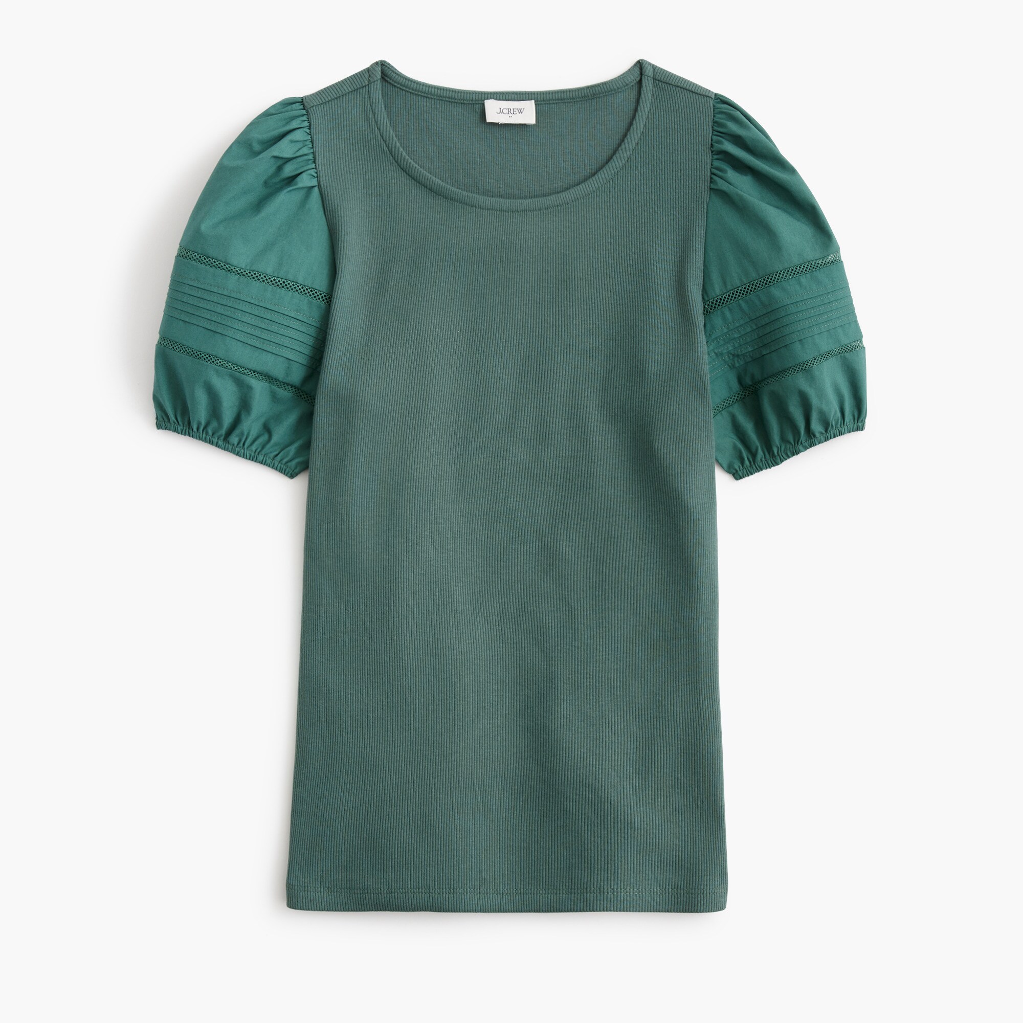 Puff-sleeve Mixy Top For Women | Factory