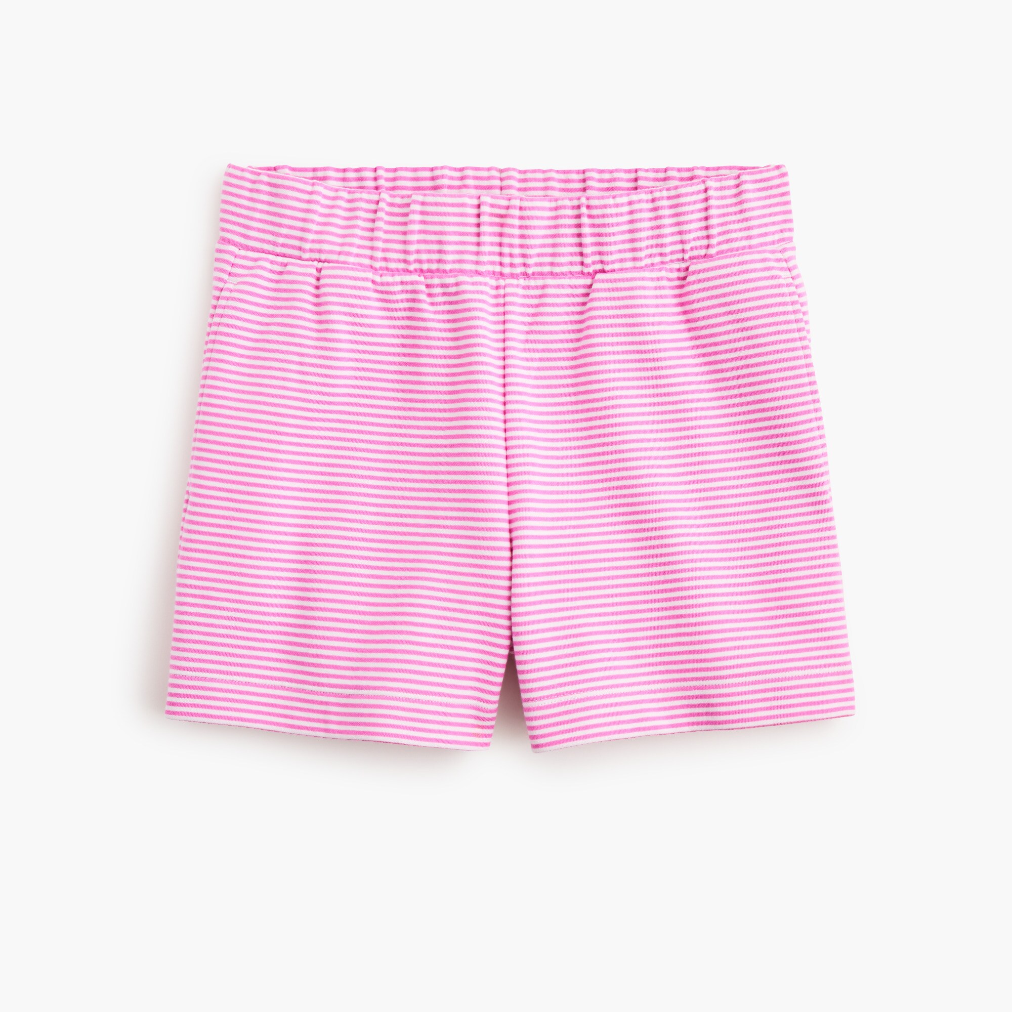 Striped terry short