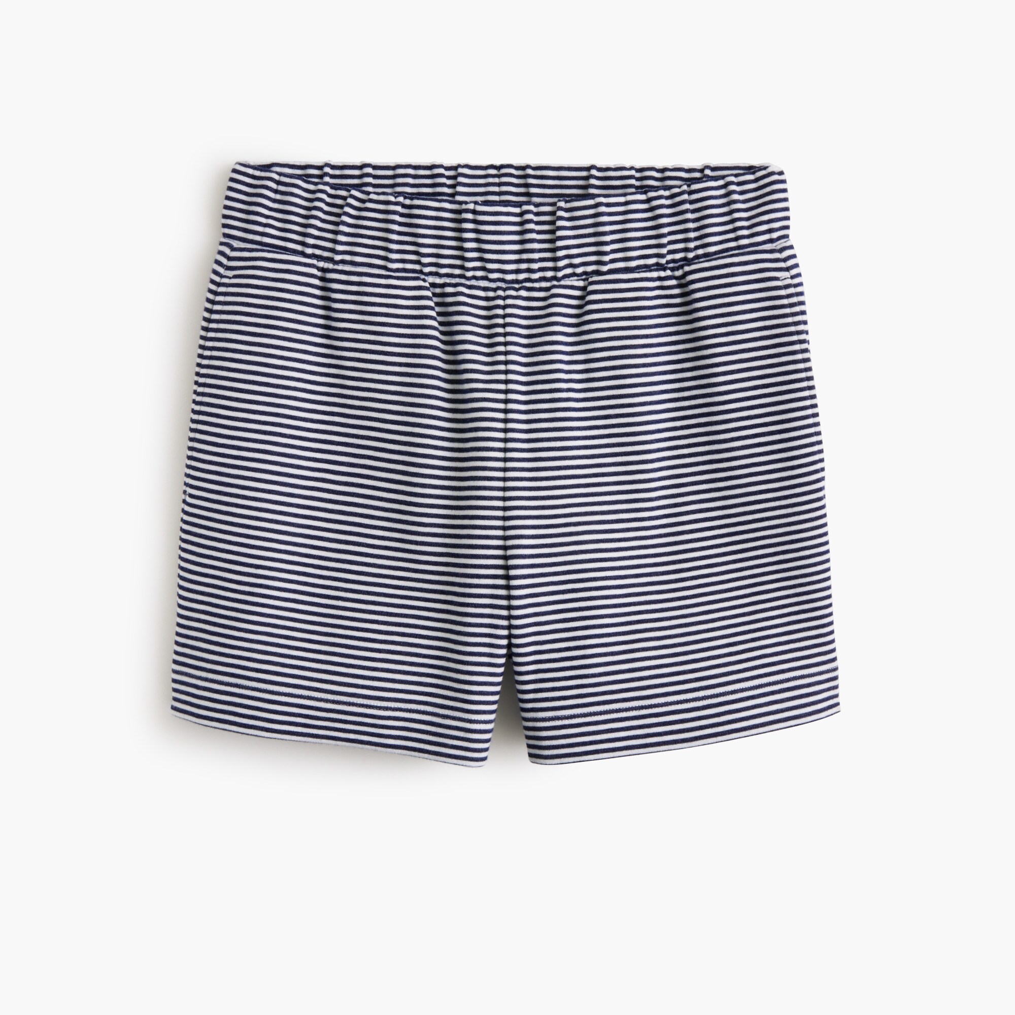 Striped terry short