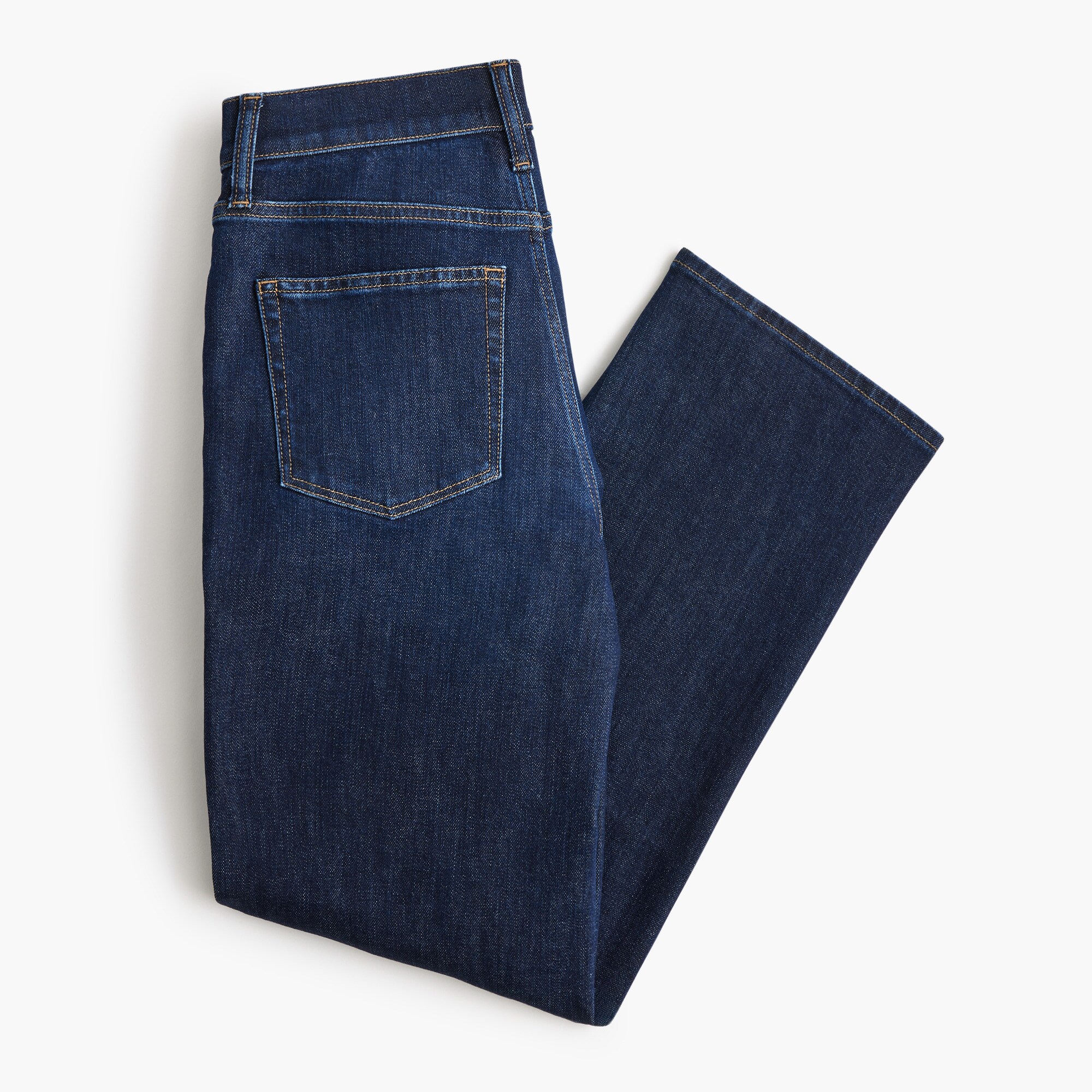 Wide-leg cropped jean in all-day stretch