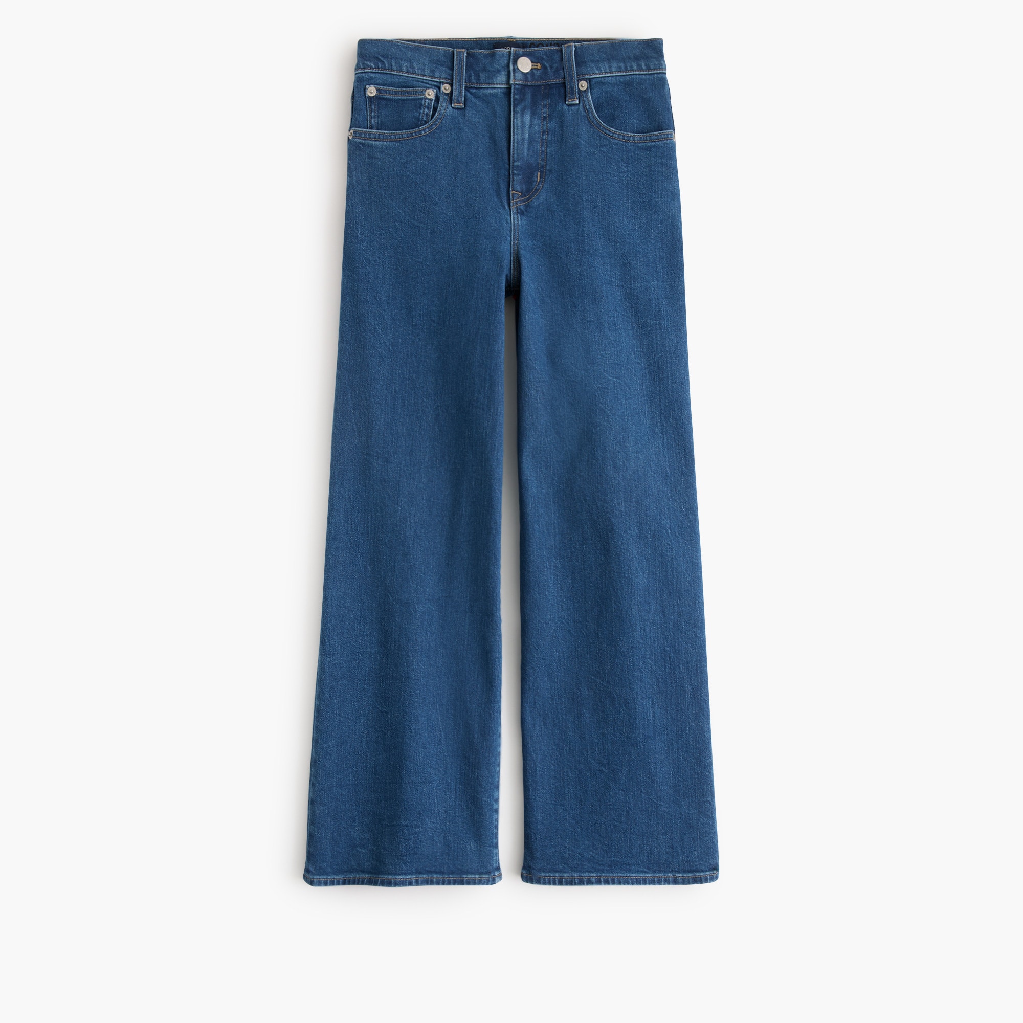 Wide-leg Cropped Jean In All-day Stretch For Women | Factory