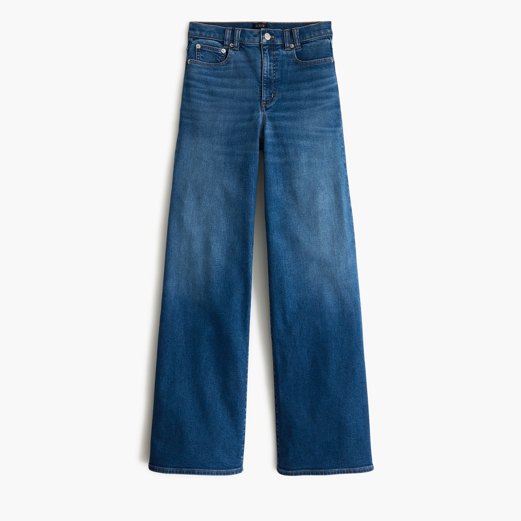 Modern wide-leg jean in signature stretch
