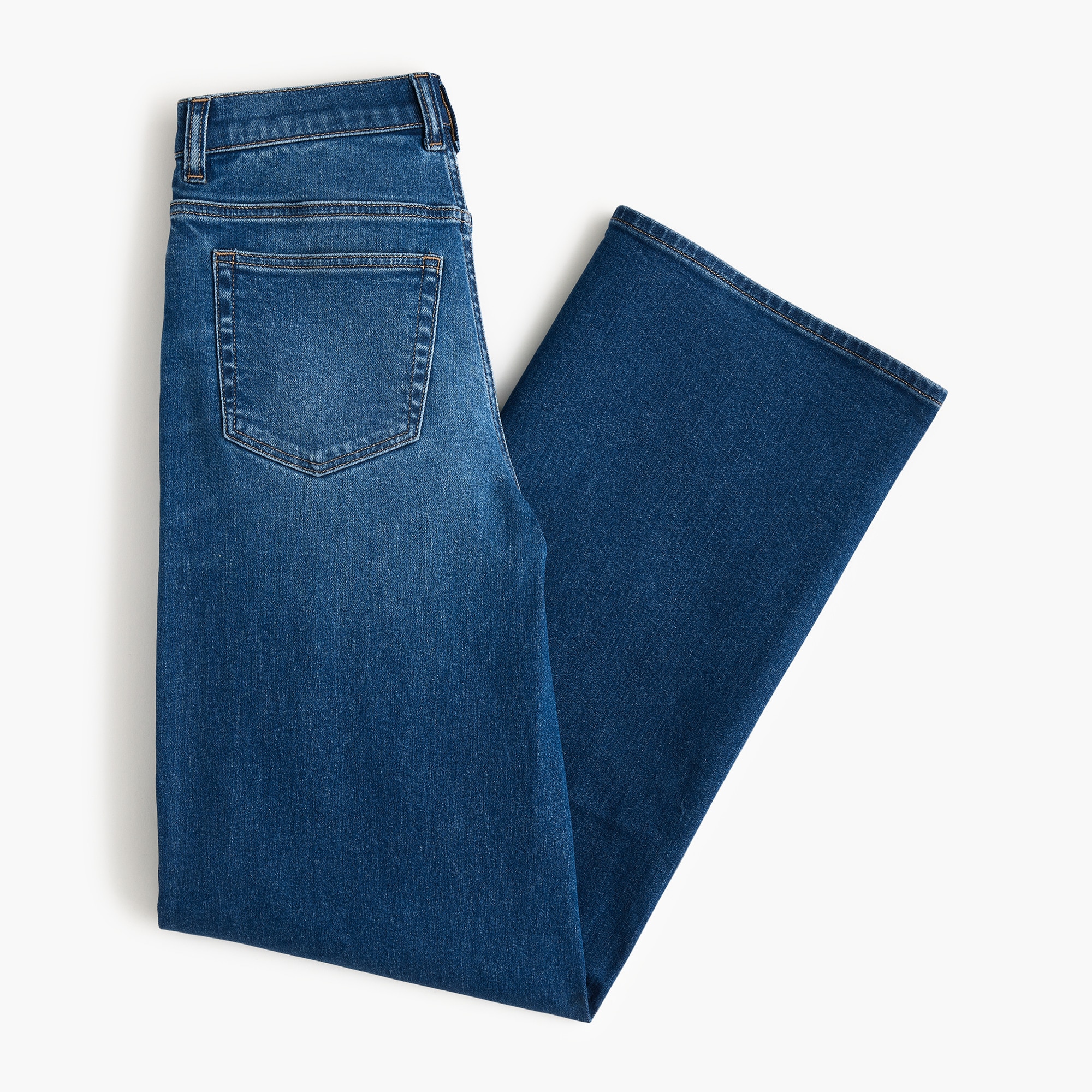 Modern wide-leg jean in signature stretch