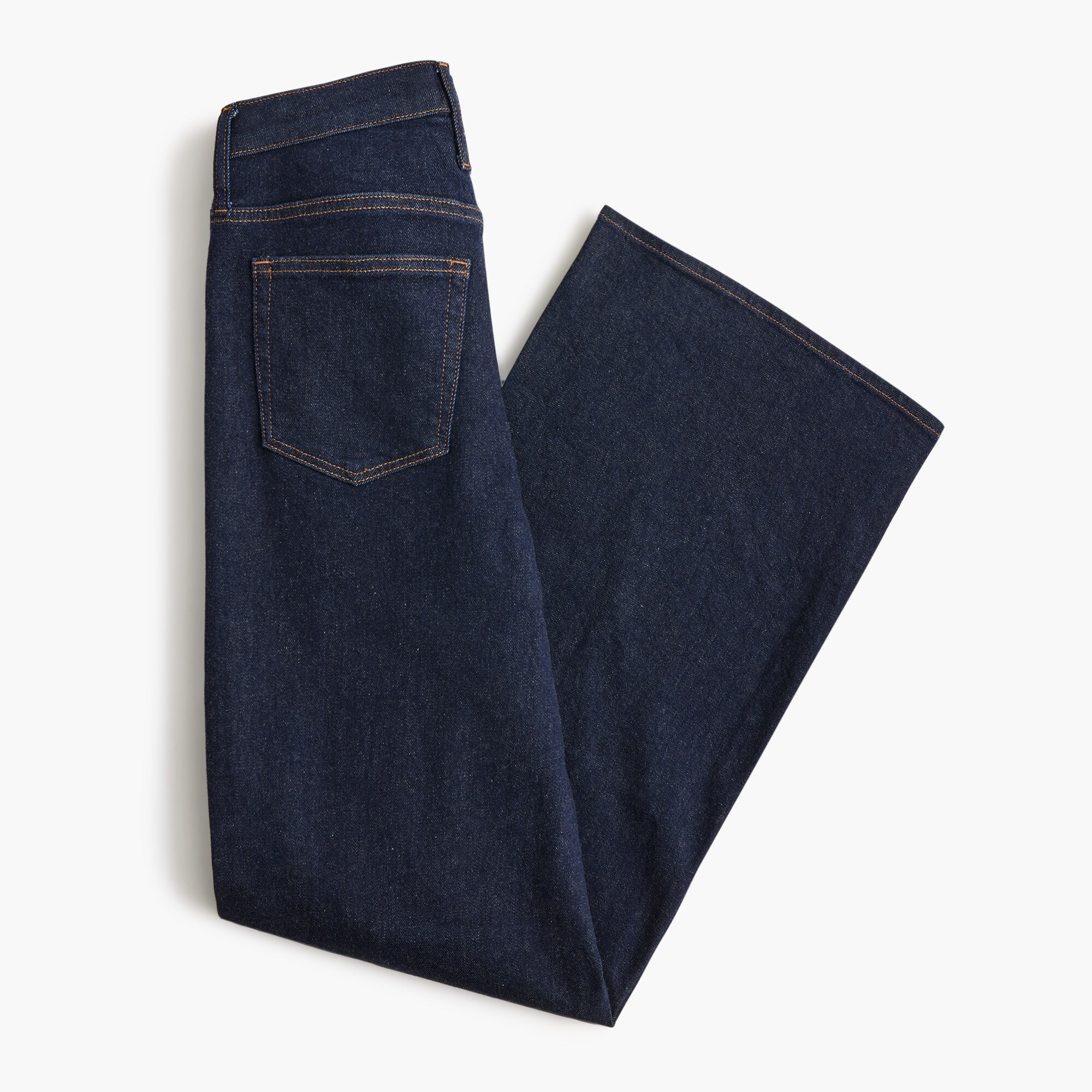 Modern wide-leg jean signature stretch