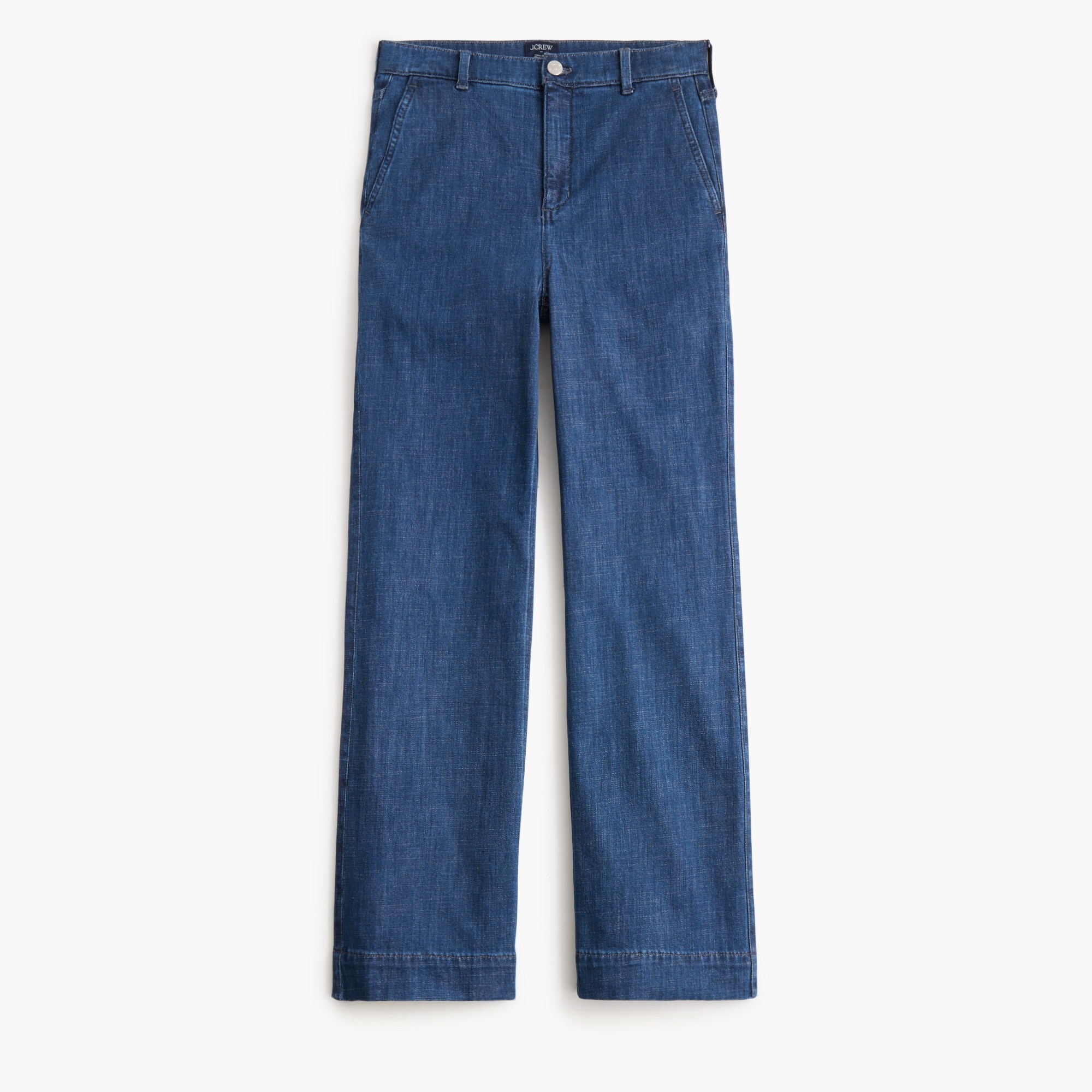 womens High-rise wide-leg trouser jean in all-day stretch