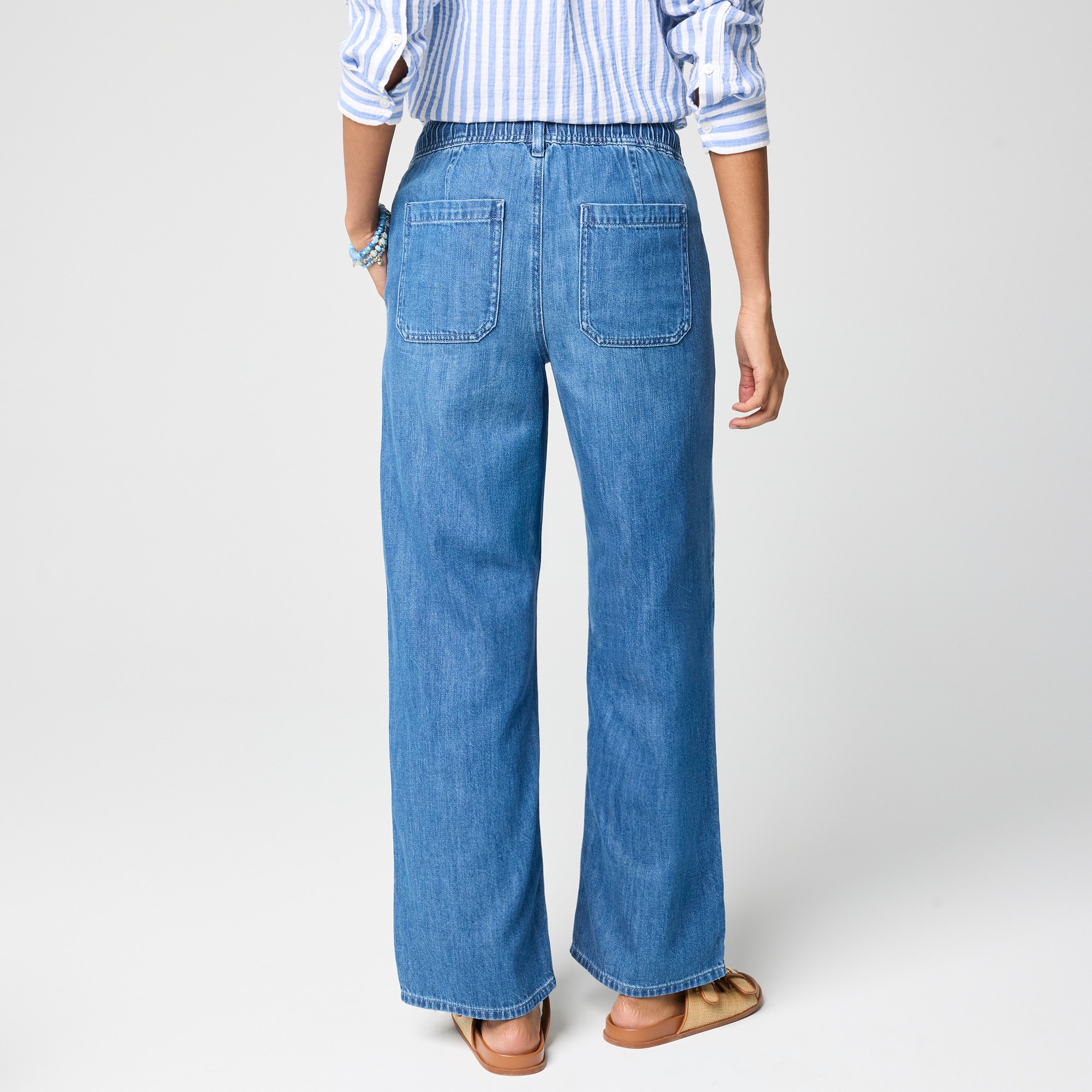 Tall light-feel drawstring jean - image 3
