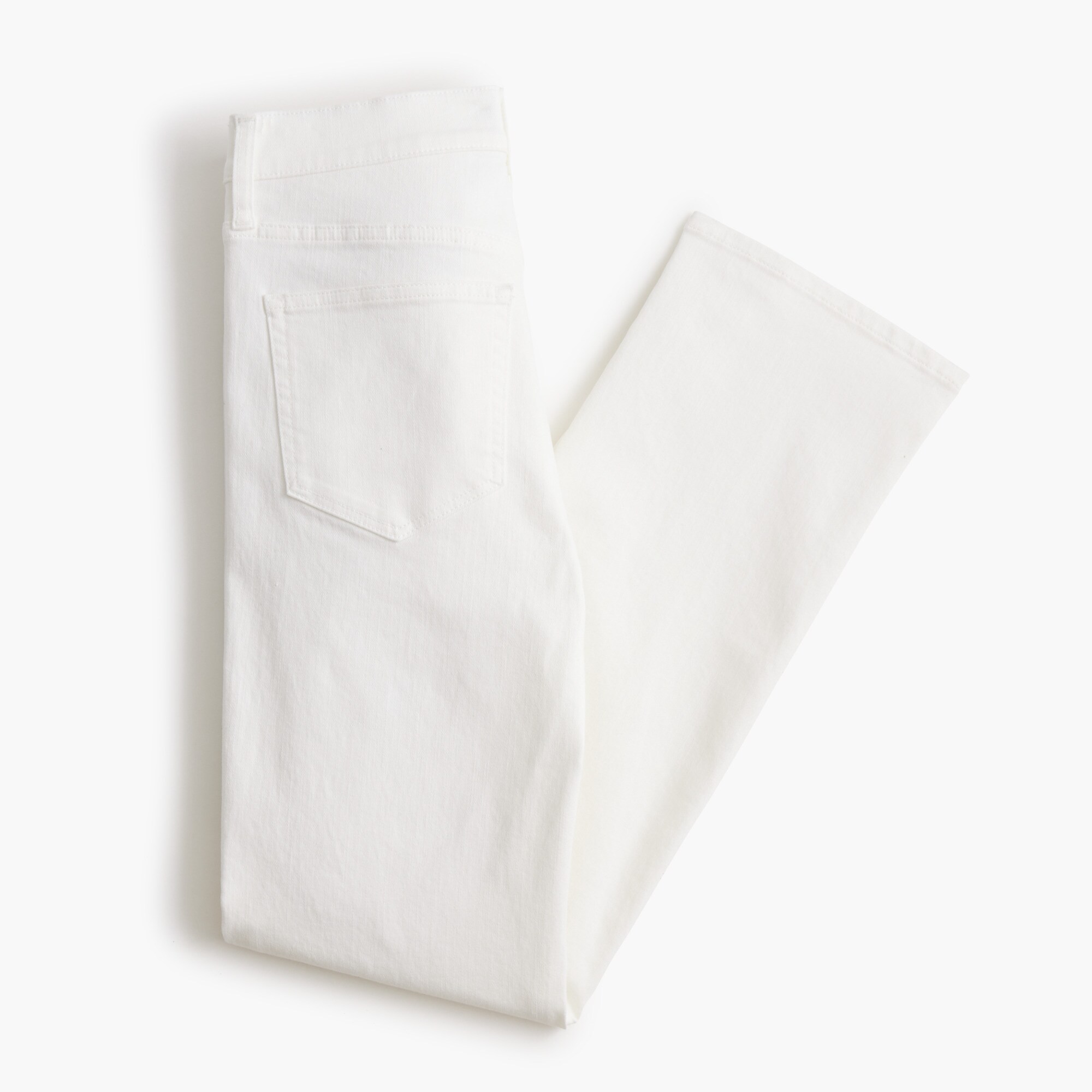 Mid-rise straight jean in all-day stretch