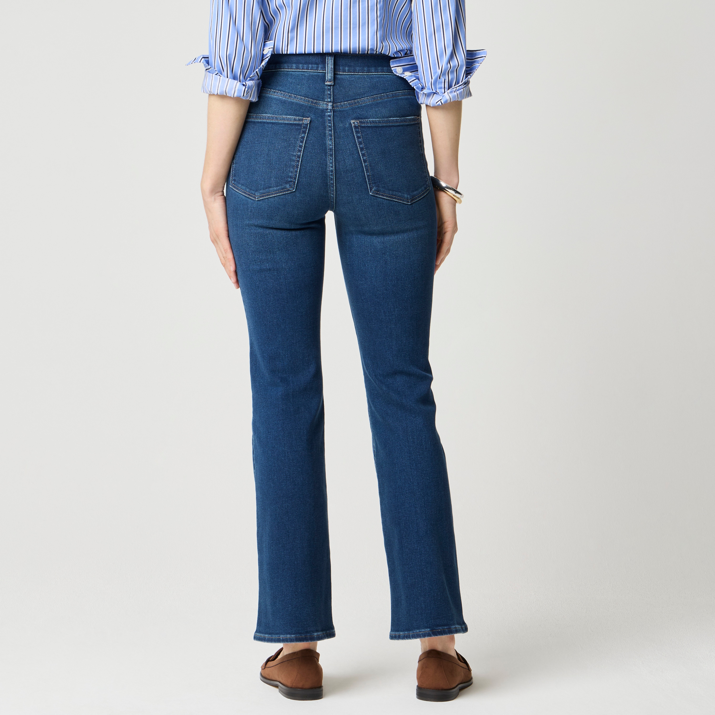 Ankle flare jean signature stretch