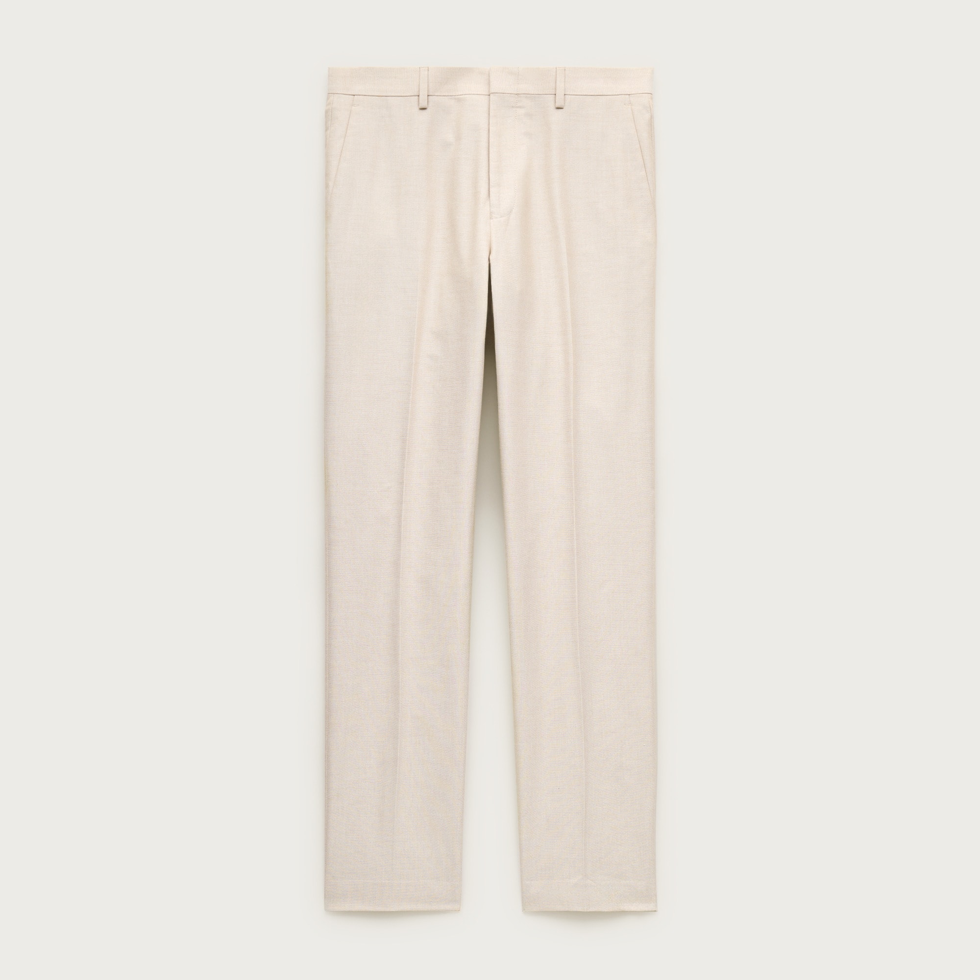 Ludlow Slim-fit suit pant in Portuguese cotton oxford