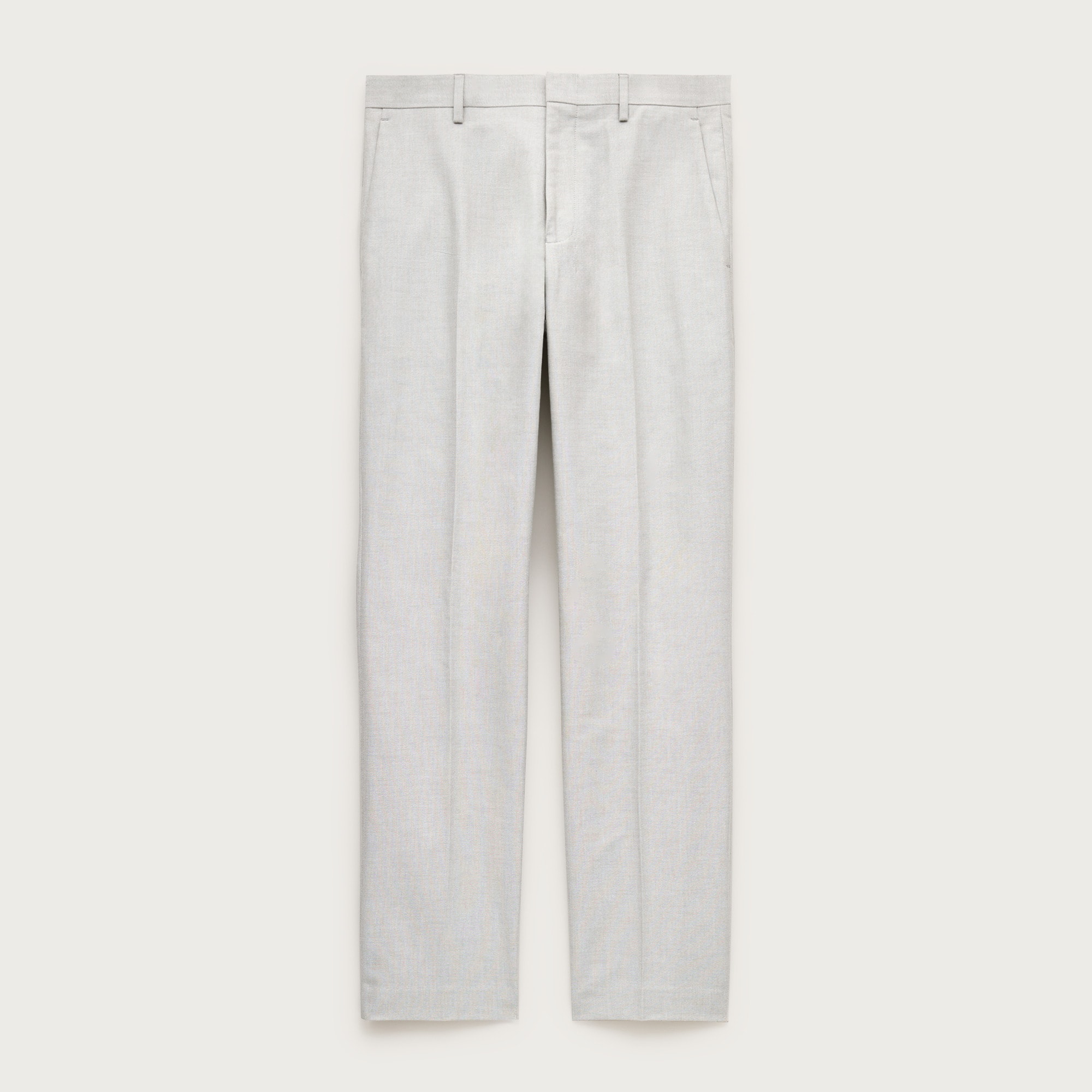 Ludlow Slim-fit suit pant in Portuguese cotton oxford