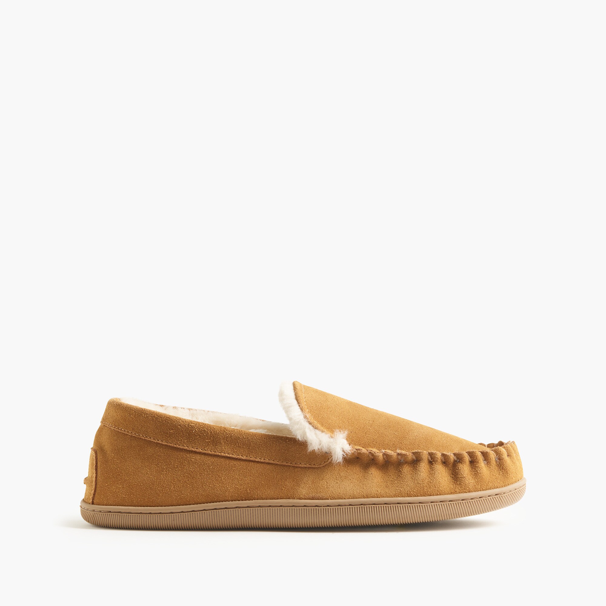 Suede slippers